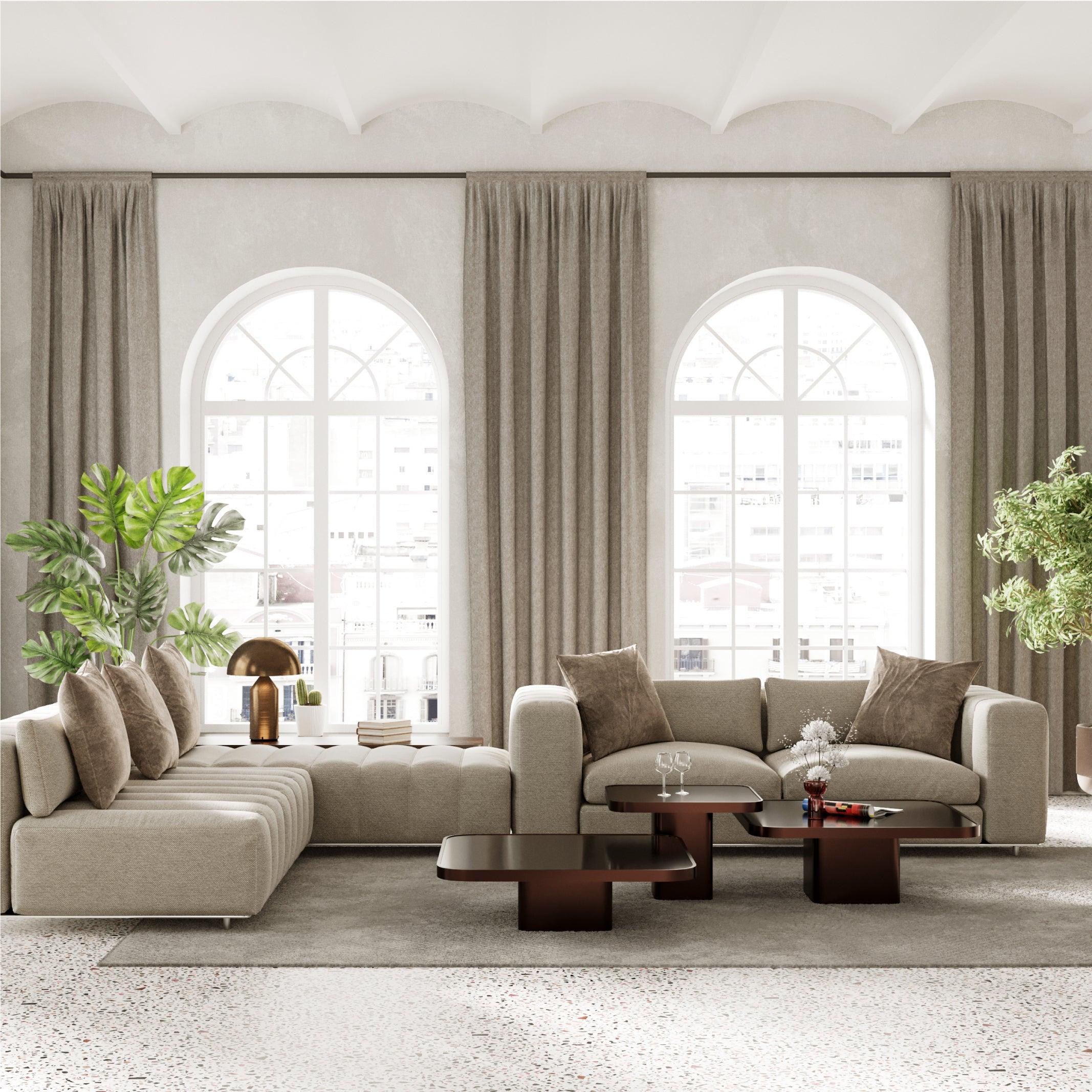 Blockout Curtains: 3-Layer Thermal & Noise Reducing Window Treatments | Brilliant Home Living