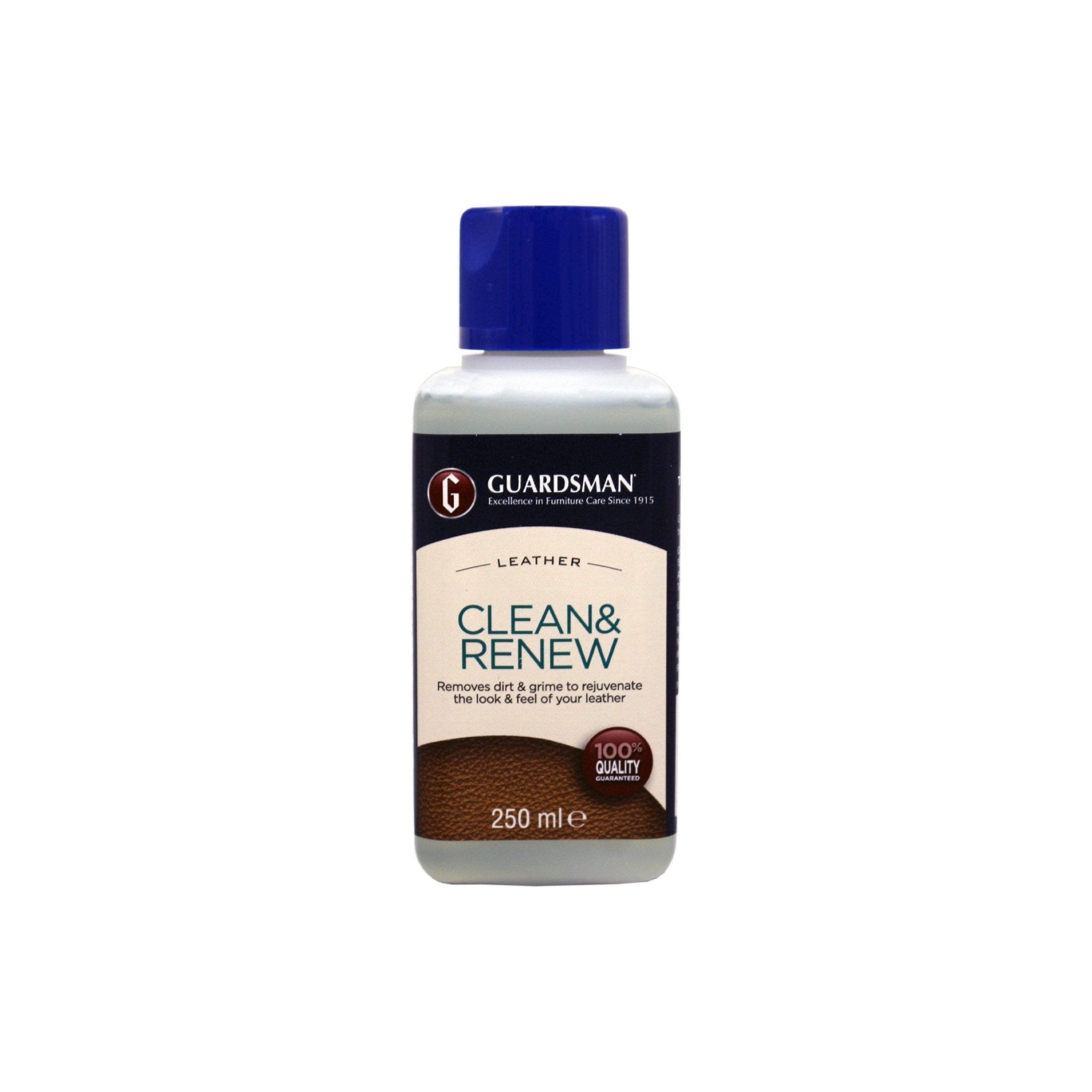 Guardsman Leather Clean & Renew Bottle | pH Balanced Deep Cleaner -