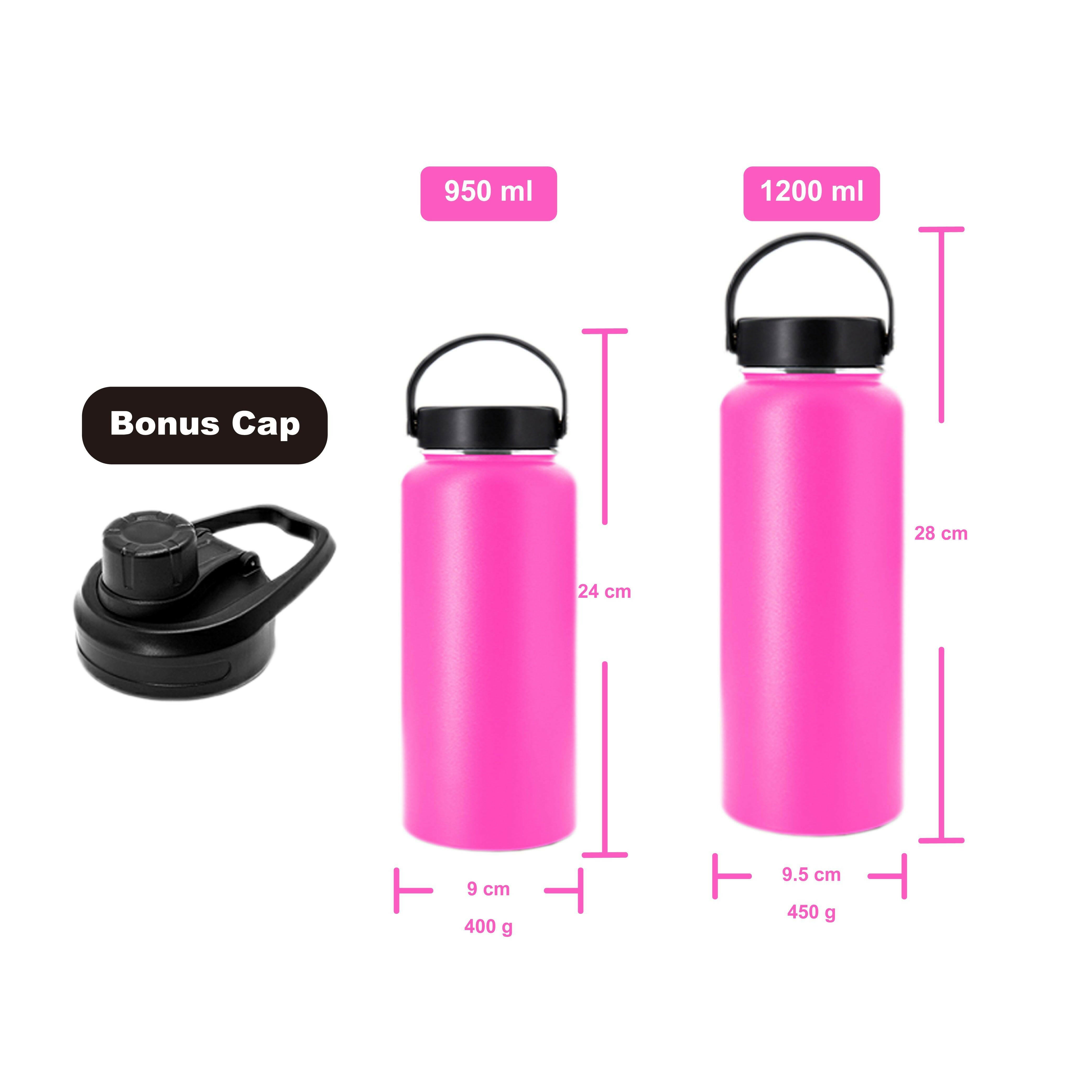 Hydro Mate Insulated Stainless Steel Water Bottle Pink | Stainless Steel Water Bottles | Brilliant Home Living