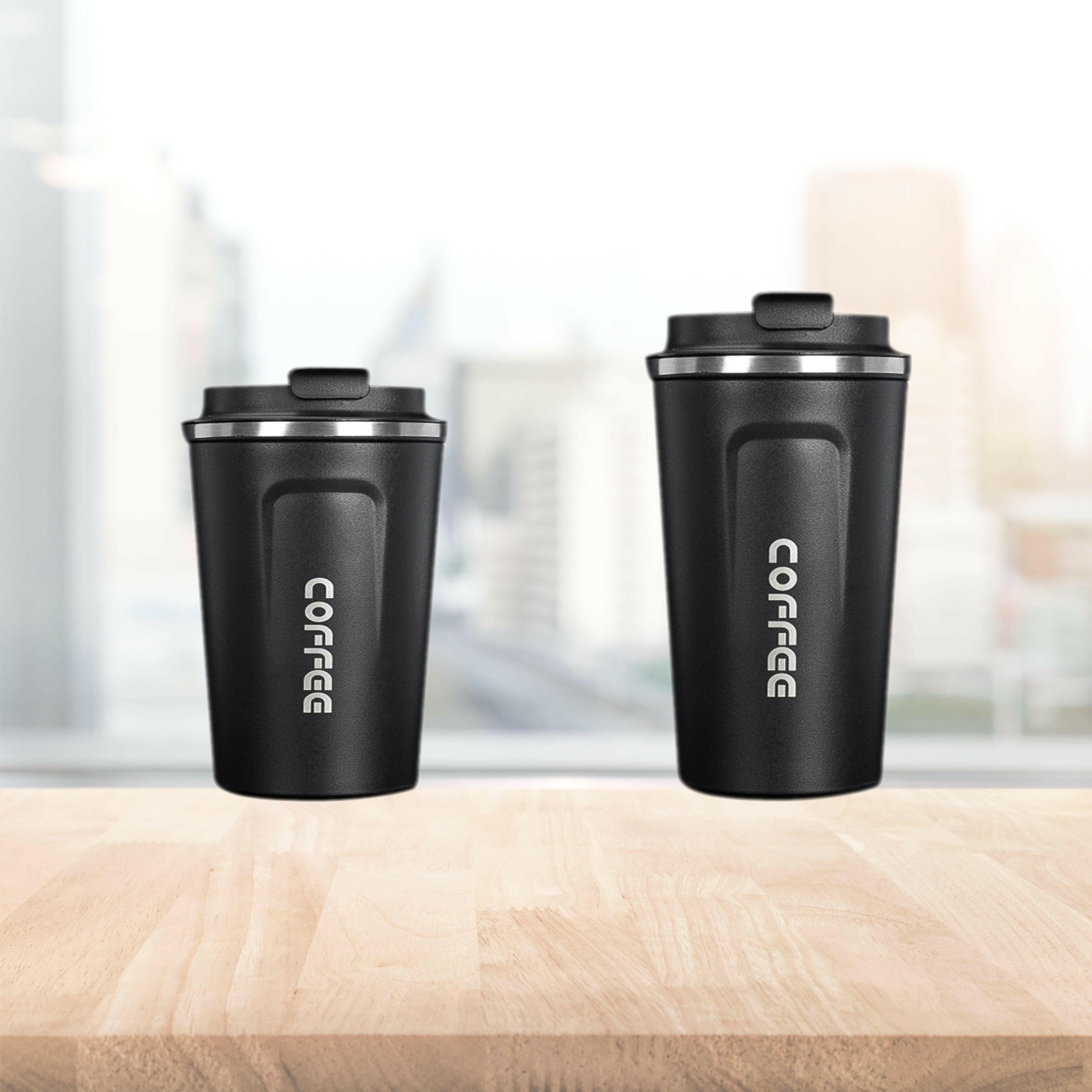 Hydro Mate Stainless Steel Coffee Mug Black | Coffee Mugs | Brilliant Home Living