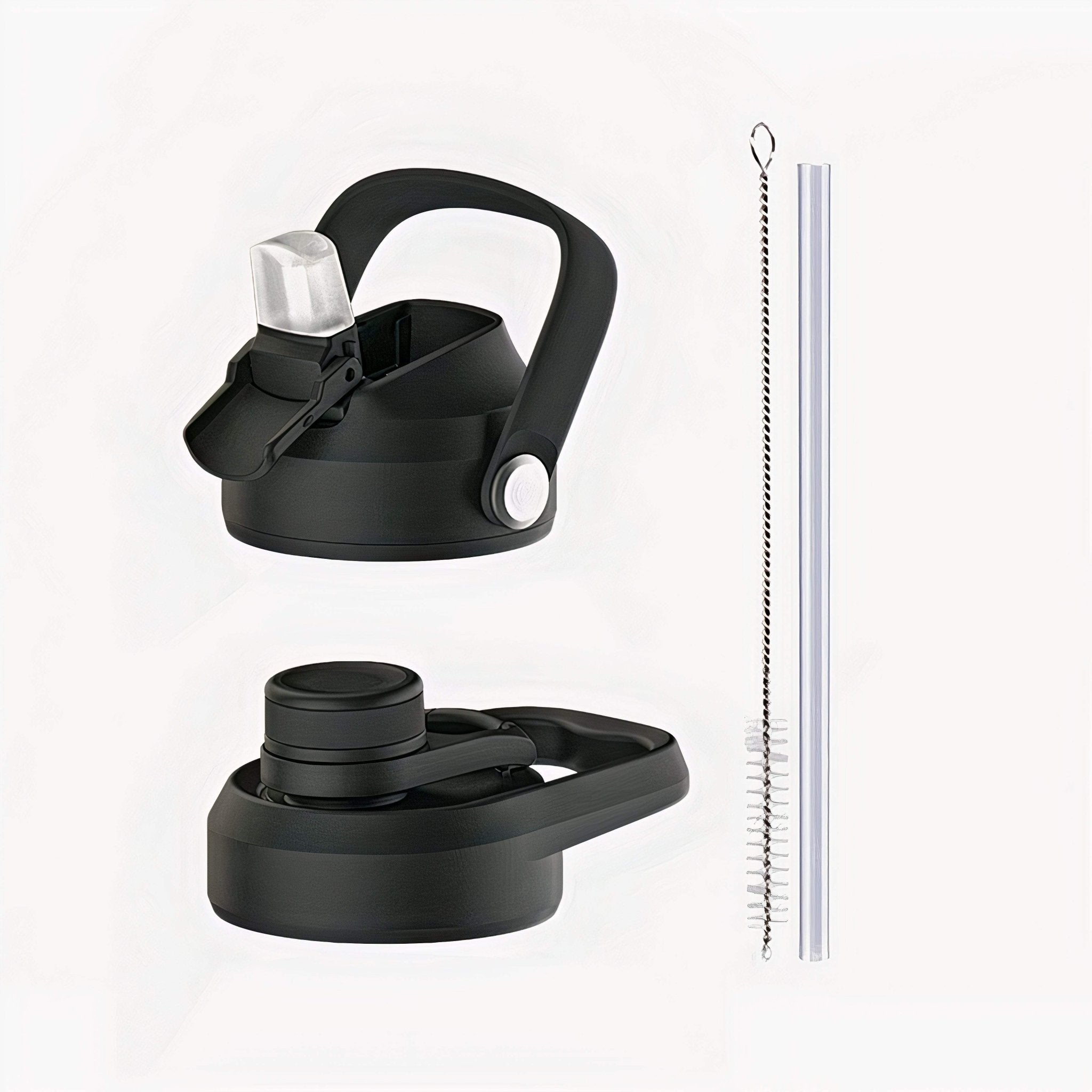 Hydro Mate Water Bottle Lid Kit | Wide Mouth Replacement Lids (58mm) -