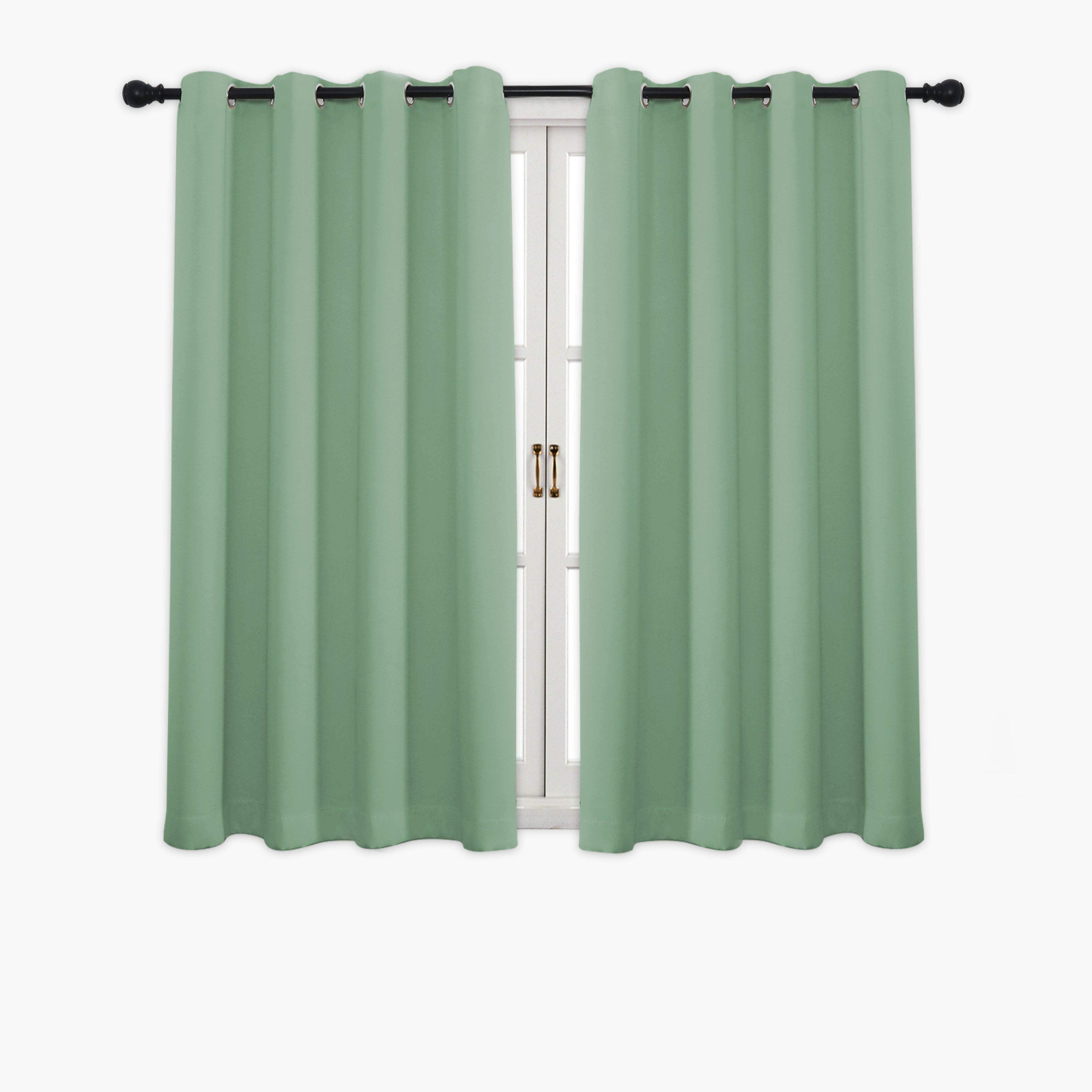 Hyper Cover 3-Layer Blockout Eyelet Curtains Emerald Green | Thermal Drapes | Window Curtains | Brilliant Home Living