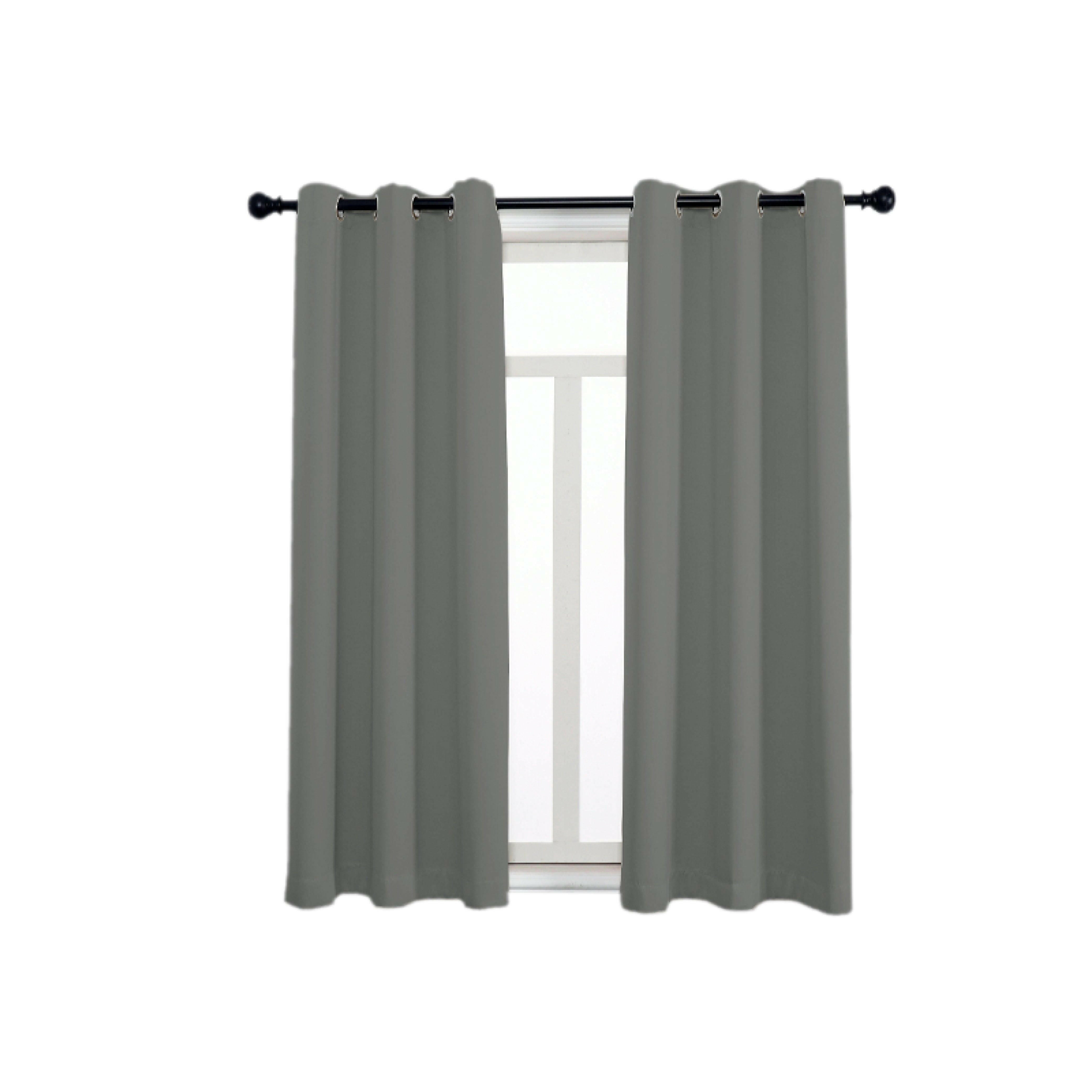 Hyper Cover 3-Layers Blockout Curtains Grey | Window Curtains | Brilliant Home Living