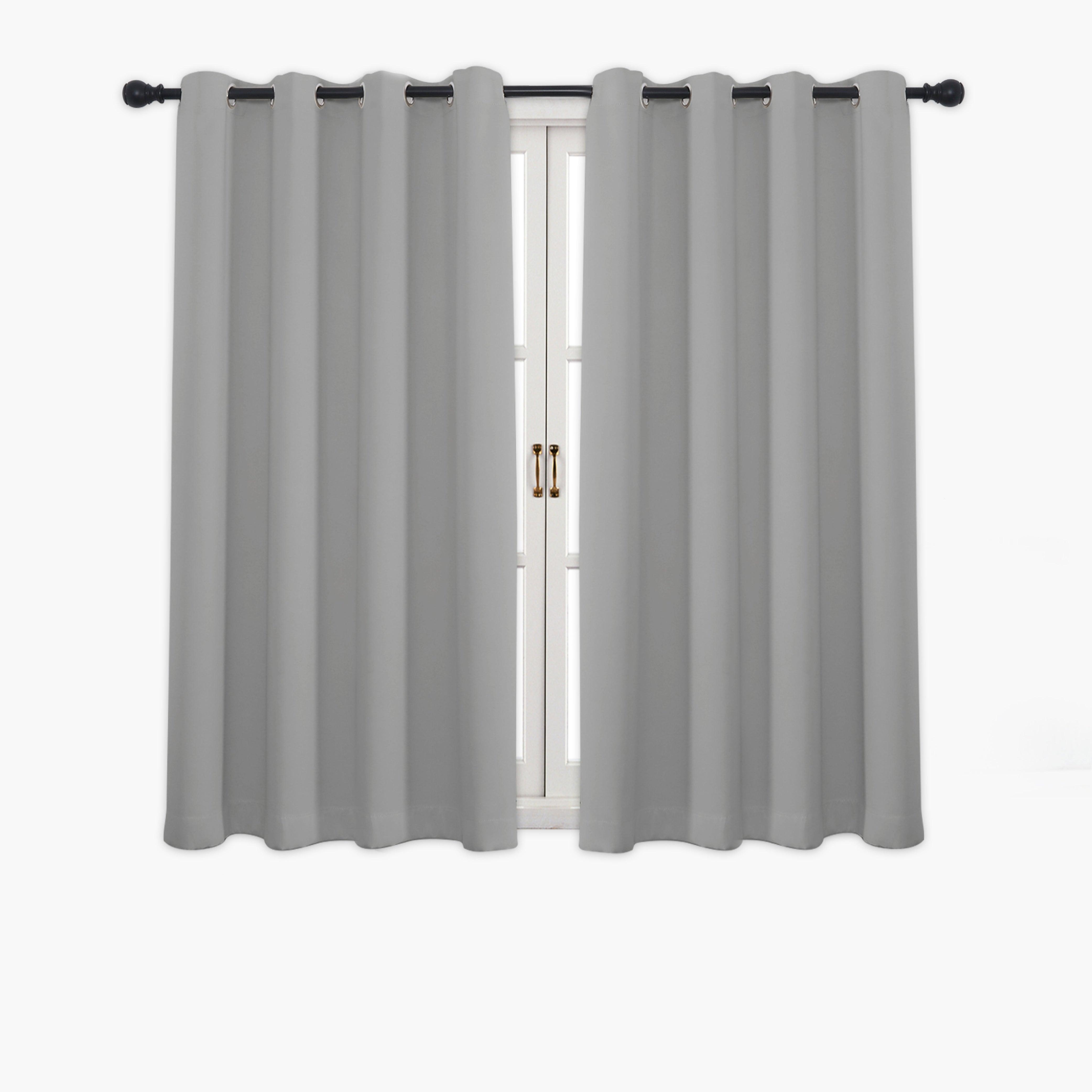 Hyper Cover 3-Layers Blockout Curtains Silver | Window Curtains | Brilliant Home Living