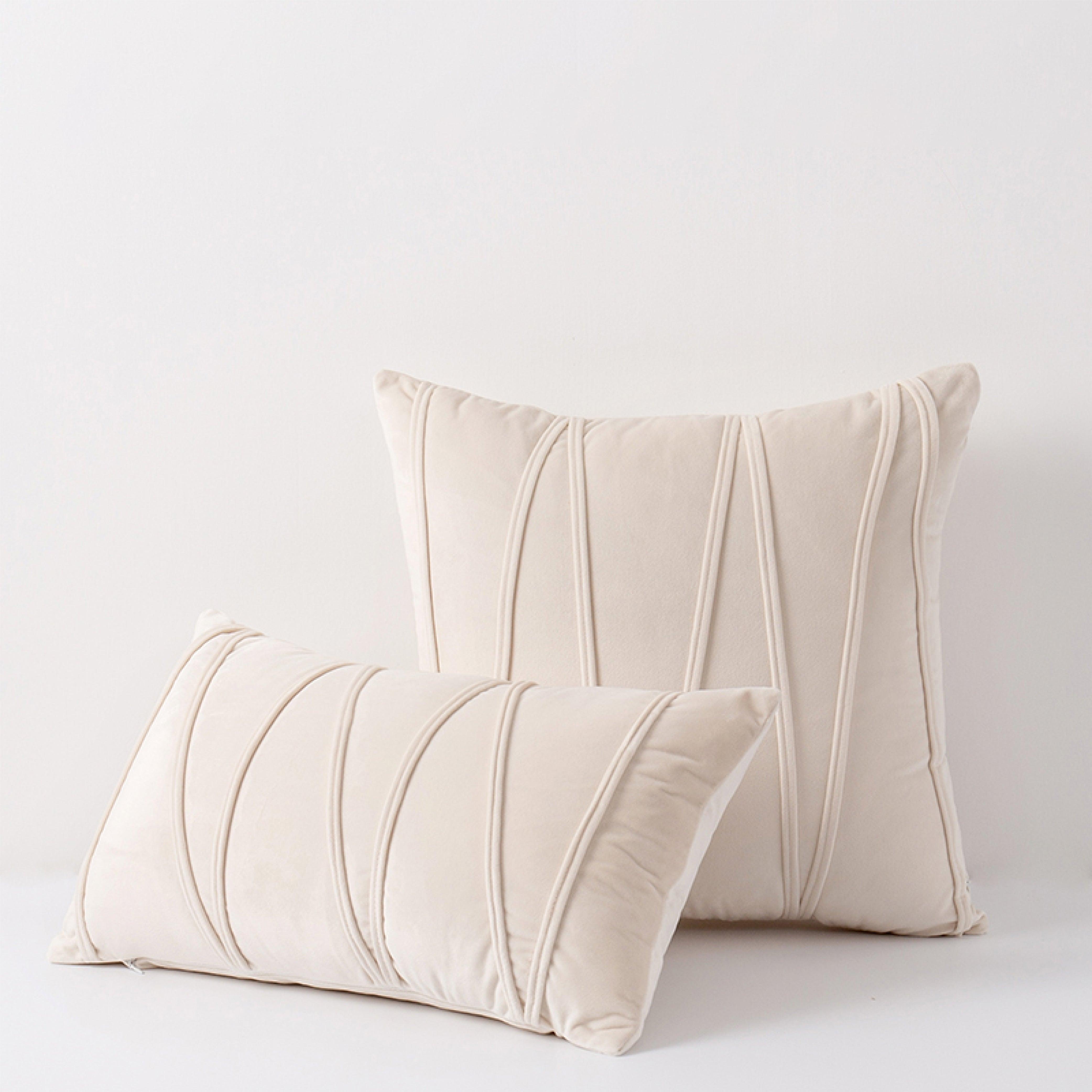 Hyper Cover Bandage Stripes Velvet Cushion Cover | Cushion Covers | Brilliant Home Living