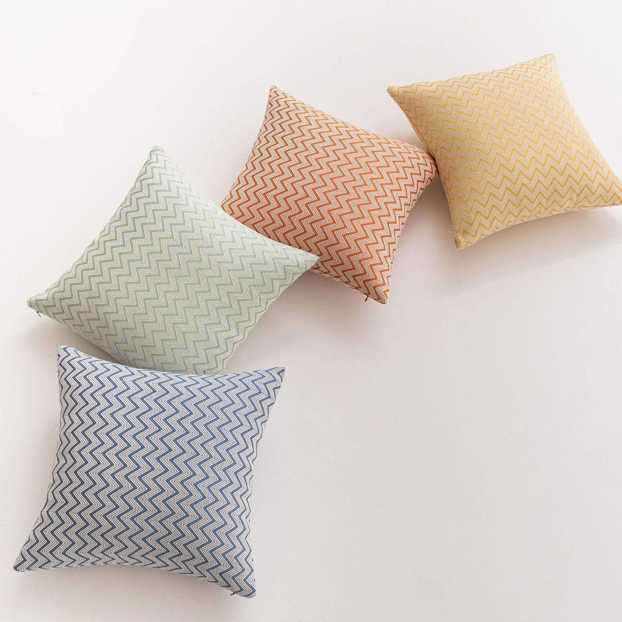 Hyper Cover Dual-Tone Chevron Jacquard Cushion Cover | Cushion Covers | Brilliant Home Living