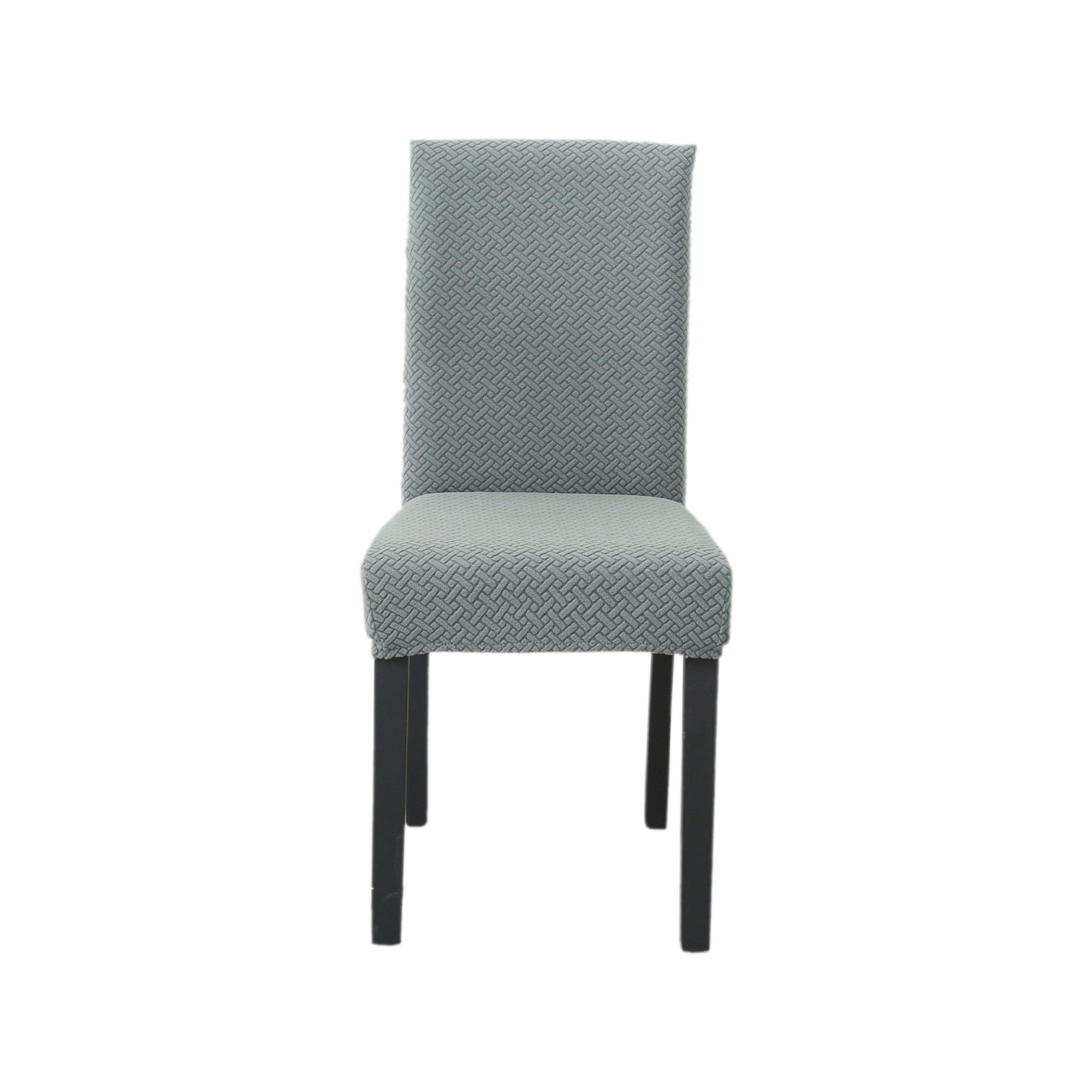 Hyper Cover Jacquard Dining Chair Covers Emerald | Chair Covers | Brilliant Home Living