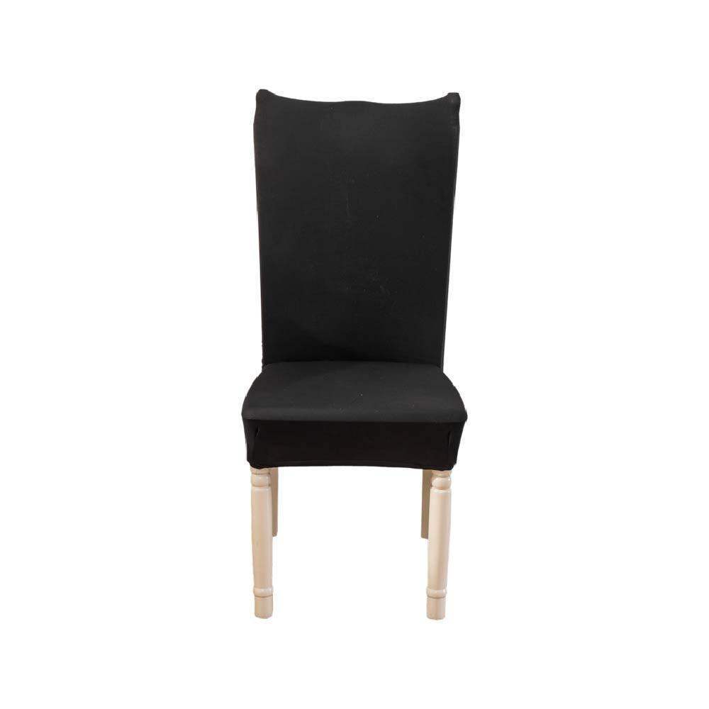 Hyper Cover Stretch Dining Chair Covers Black | Slipcover Protectors | Chair Covers | Brilliant Home Living