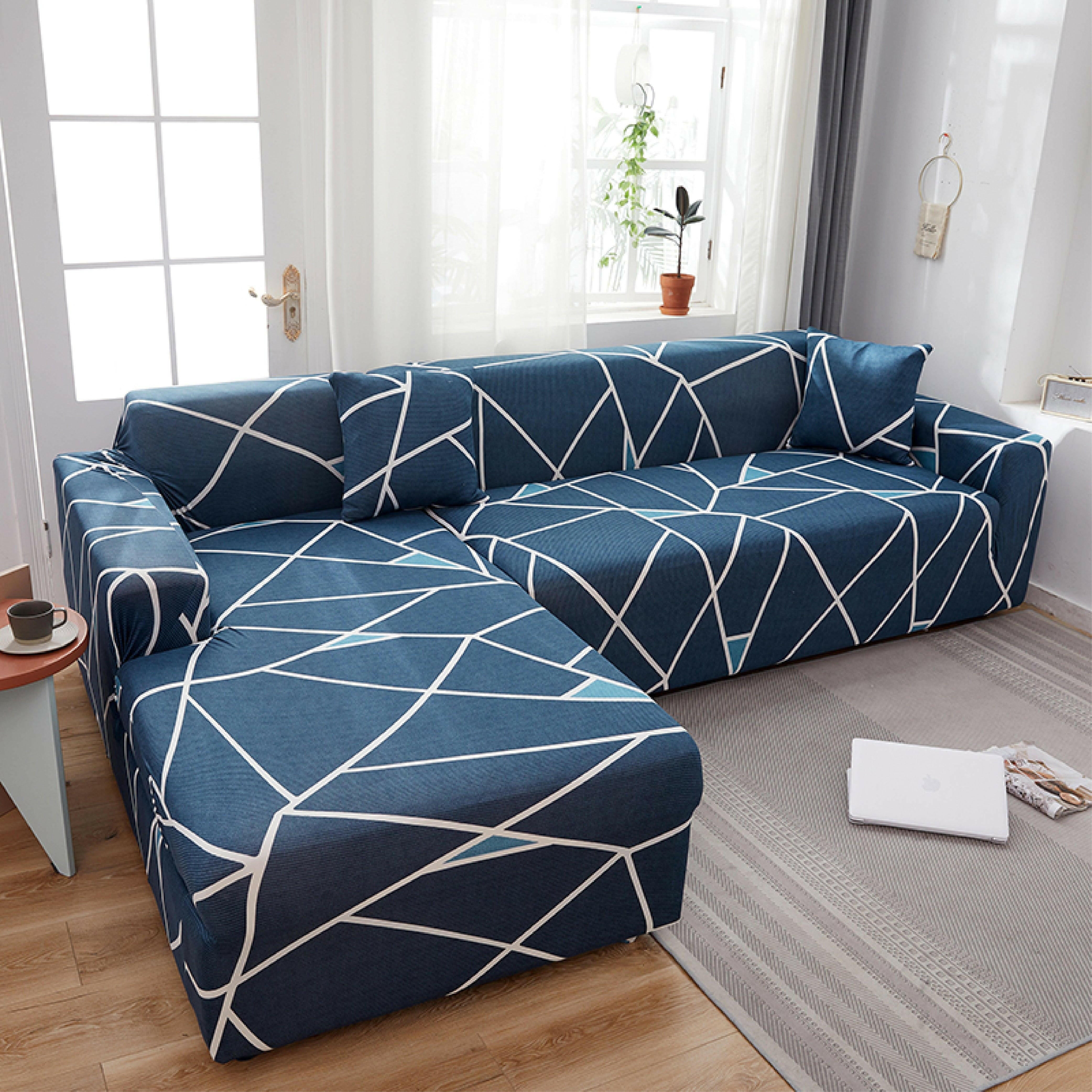 Hyper Cover Stretch Sofa Cover with Patterns Aibili | Sofa Covers | Brilliant Home Living
