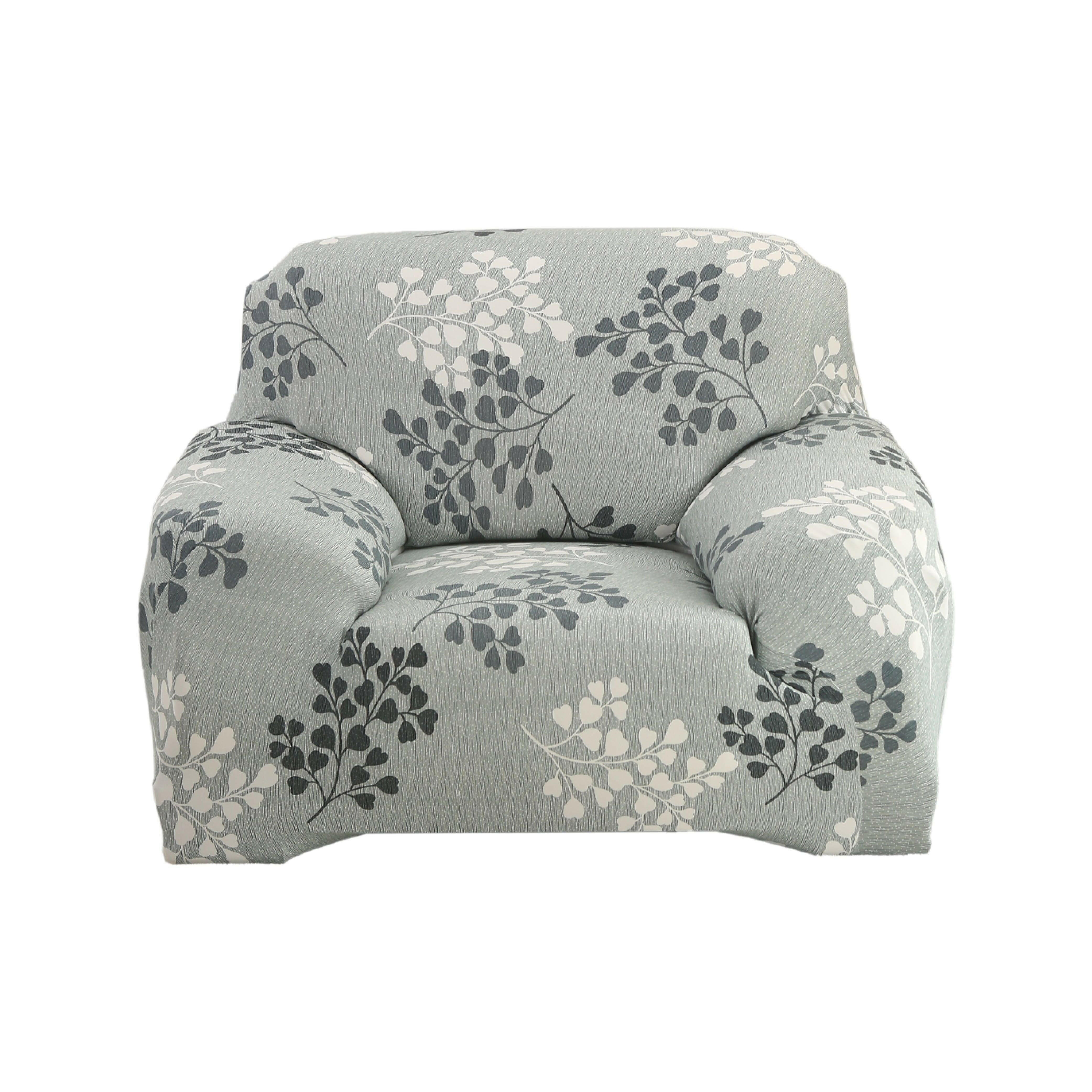 Hyper Cover Stretch Sofa Cover with Patterns Autumn Leaves | Sofa Covers | Brilliant Home Living