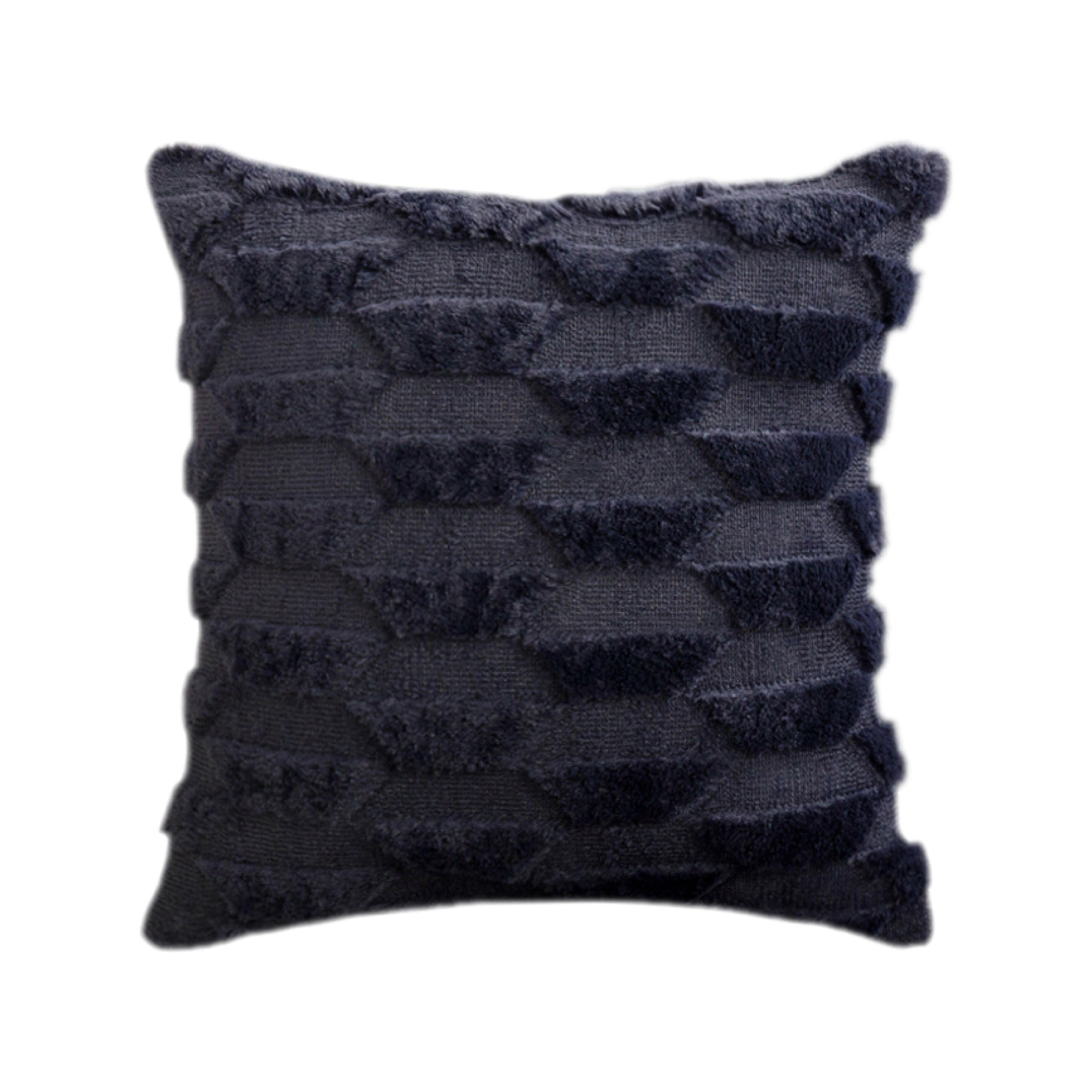 Hyper Cover Trapezoid Tufted Faux Fur Cushion Covers | Cushion Covers | Brilliant Home Living