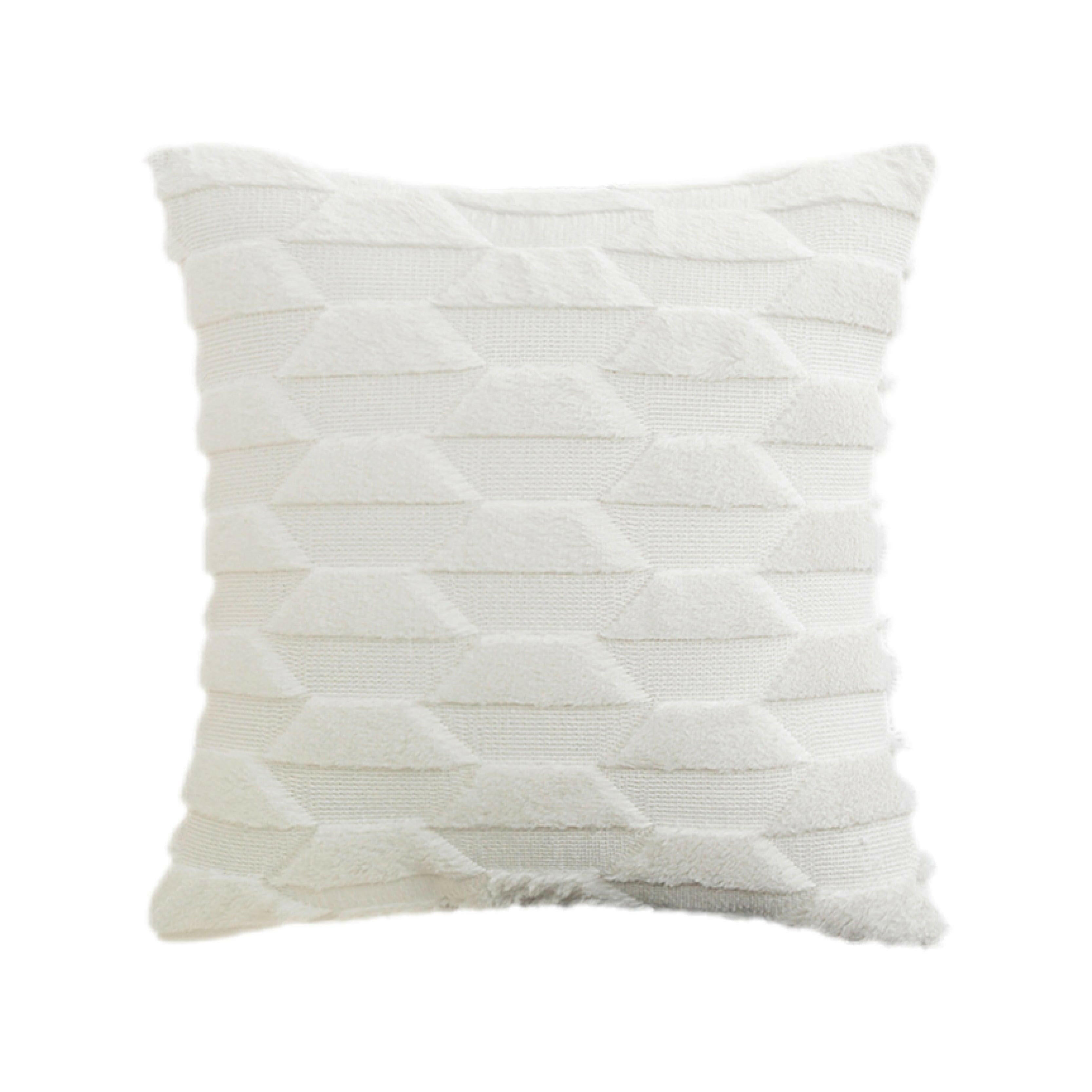 Hyper Cover Trapezoid Tufted Faux Fur Cushion Covers | Cushion Covers | Brilliant Home Living