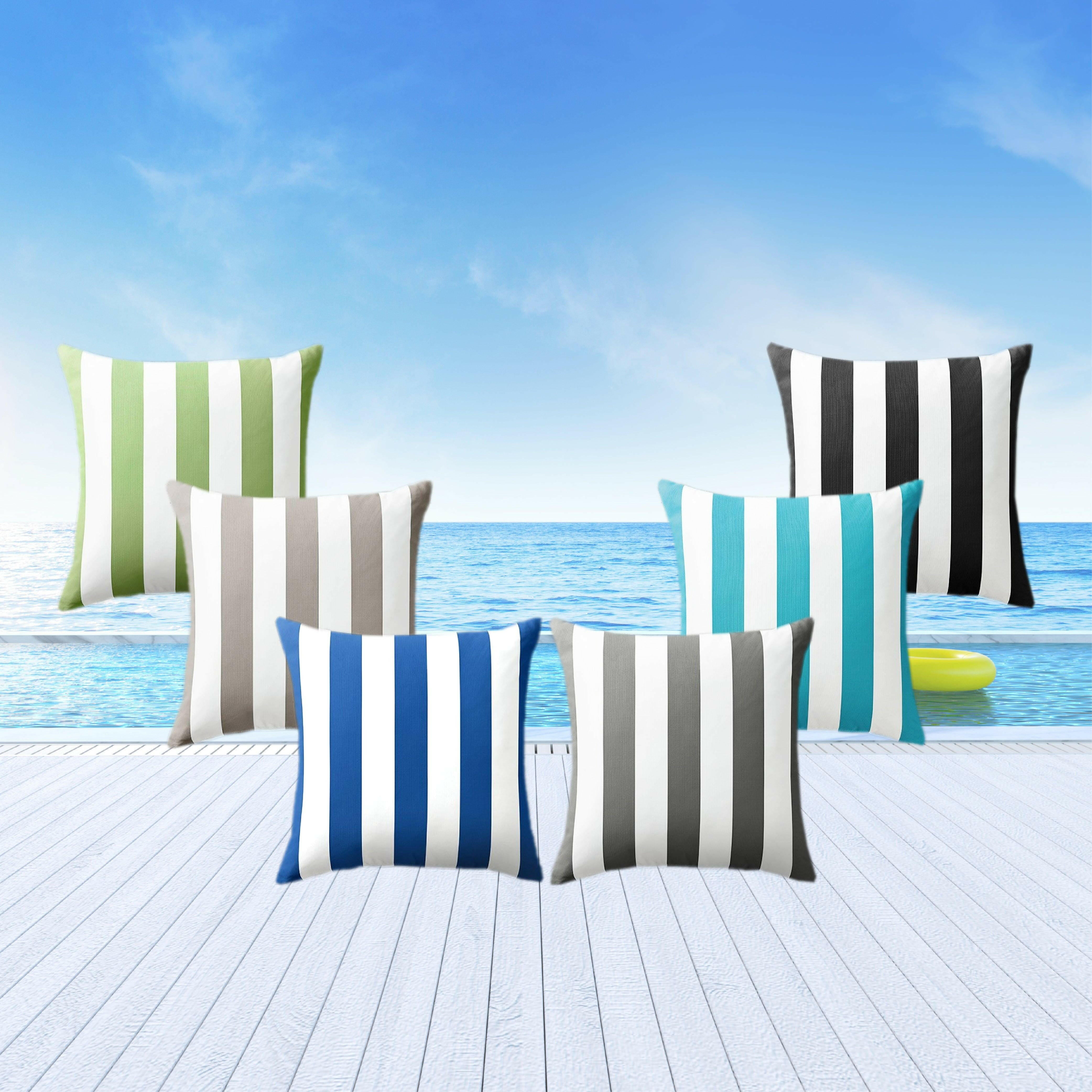 Hyper Cover Vertical Stripes Outdoor Cushion Covers | Cushion Covers | Brilliant Home Living