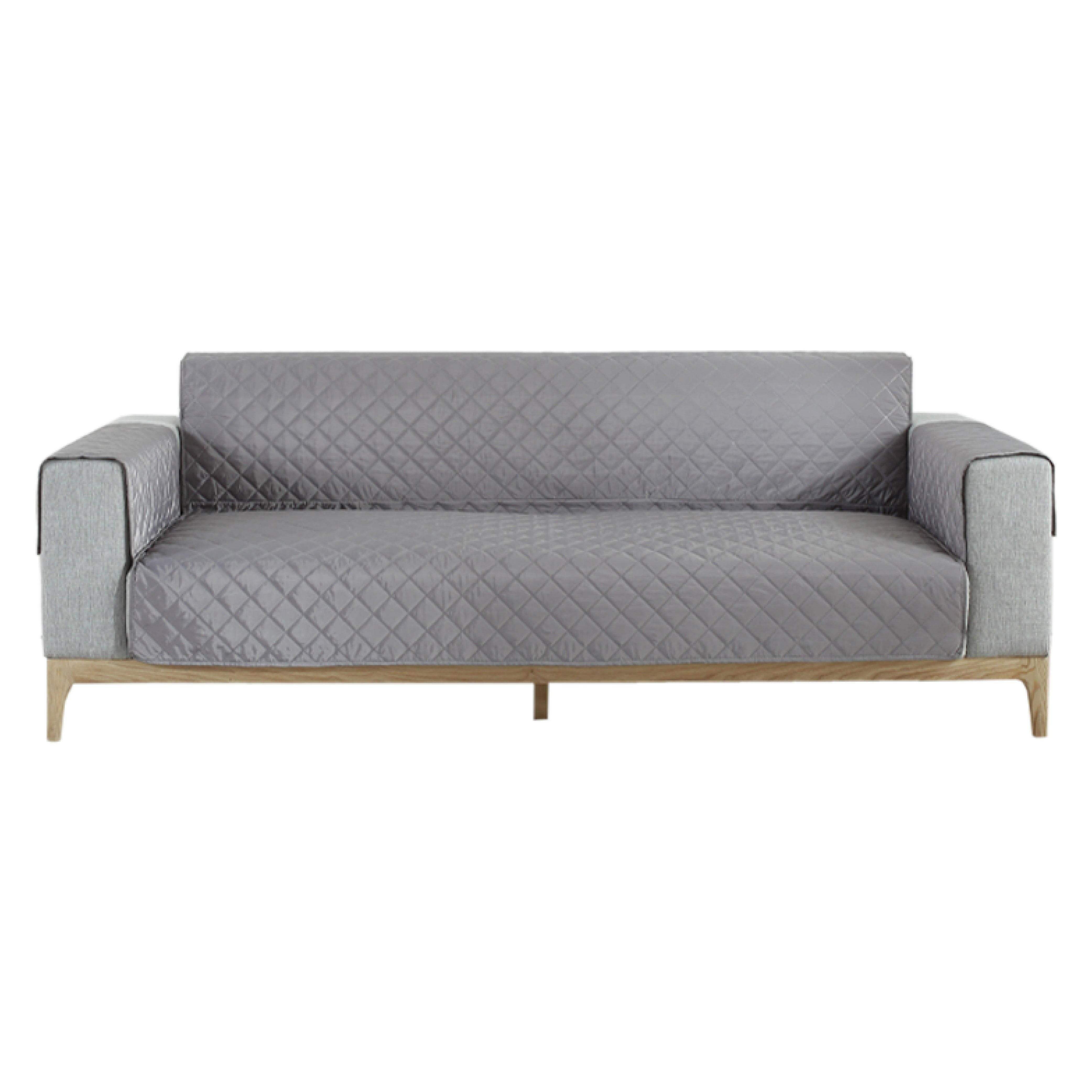 Hyper Cover Waterproof Pet Sofa Cover Grey | Quilted Lounge Protector | Sofa Covers | Brilliant Home Living