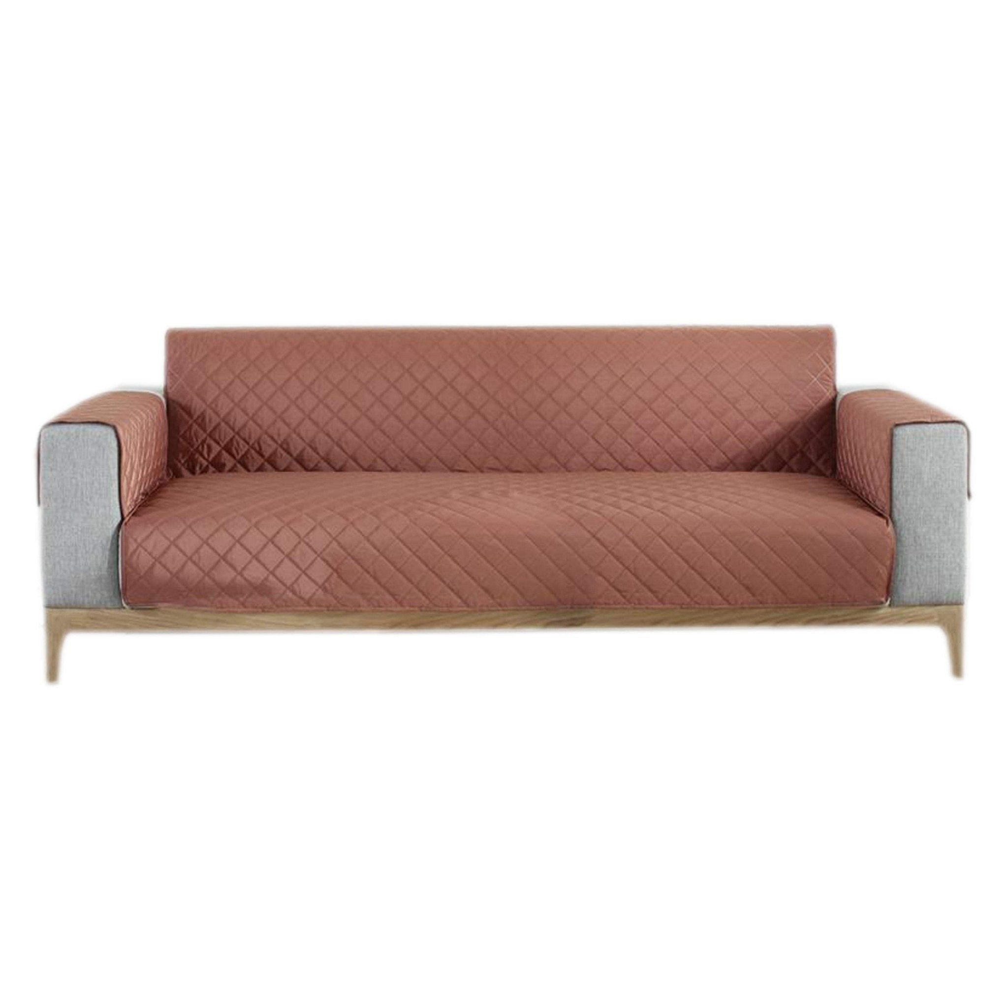 Hyper Cover Waterproof Pet Sofa Cover Maroon | Quilted Lounge Protector - 1 Seater -