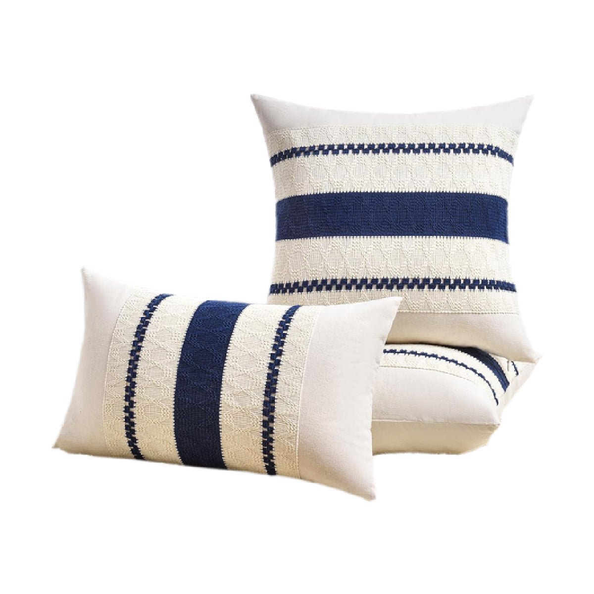 Hyper Cover Mediterranean Boho Cushion Cover | Premium Cotton Linen Blend