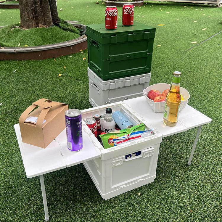 Outdoor Bees Foldable Picnic Table Storage Box | Outdoor Life | Brilliant Home Living