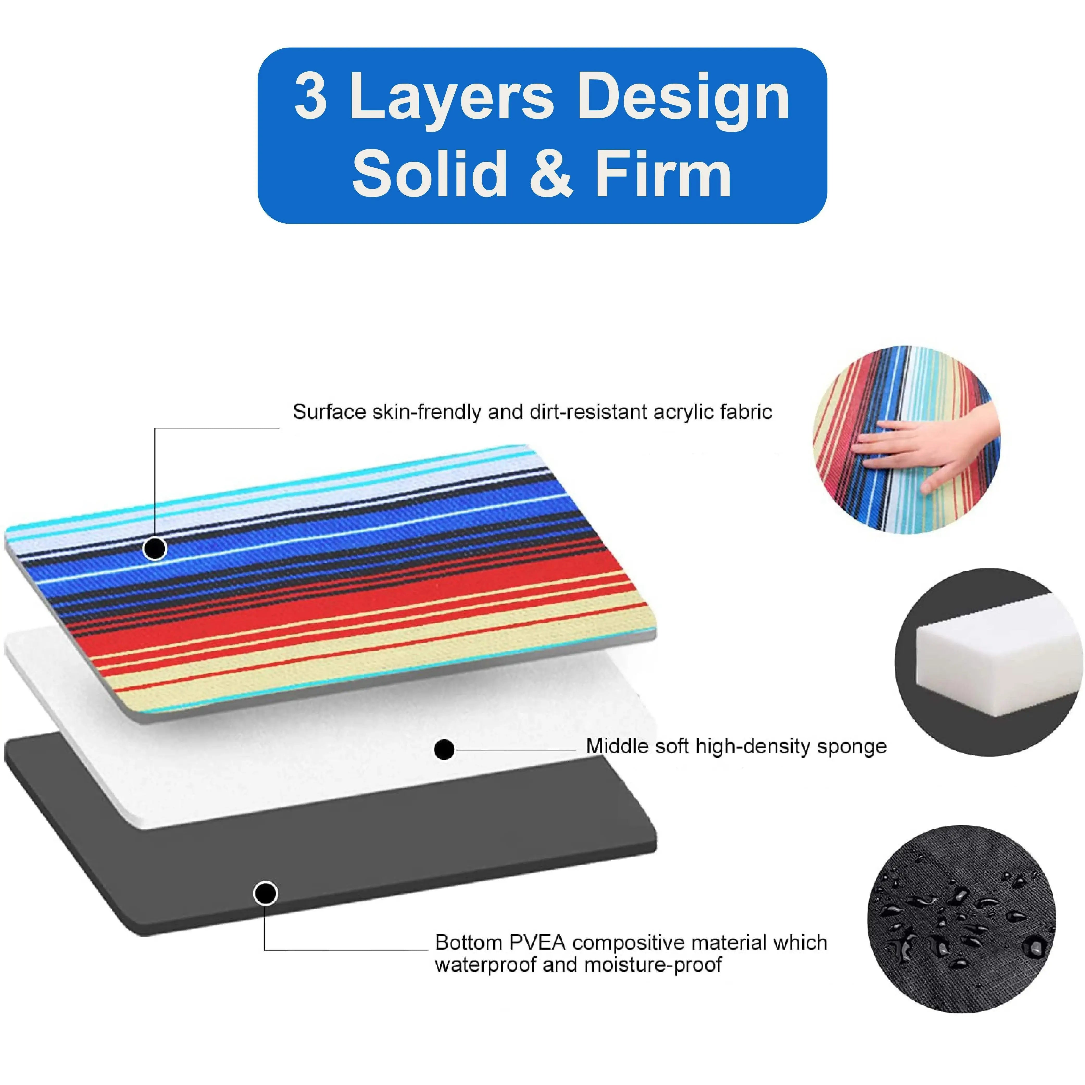 Outdoor Bees Premium Waterproof Picnic Blanket Camping Mat Brown Grid | Outdoor Life | Brilliant Home Living