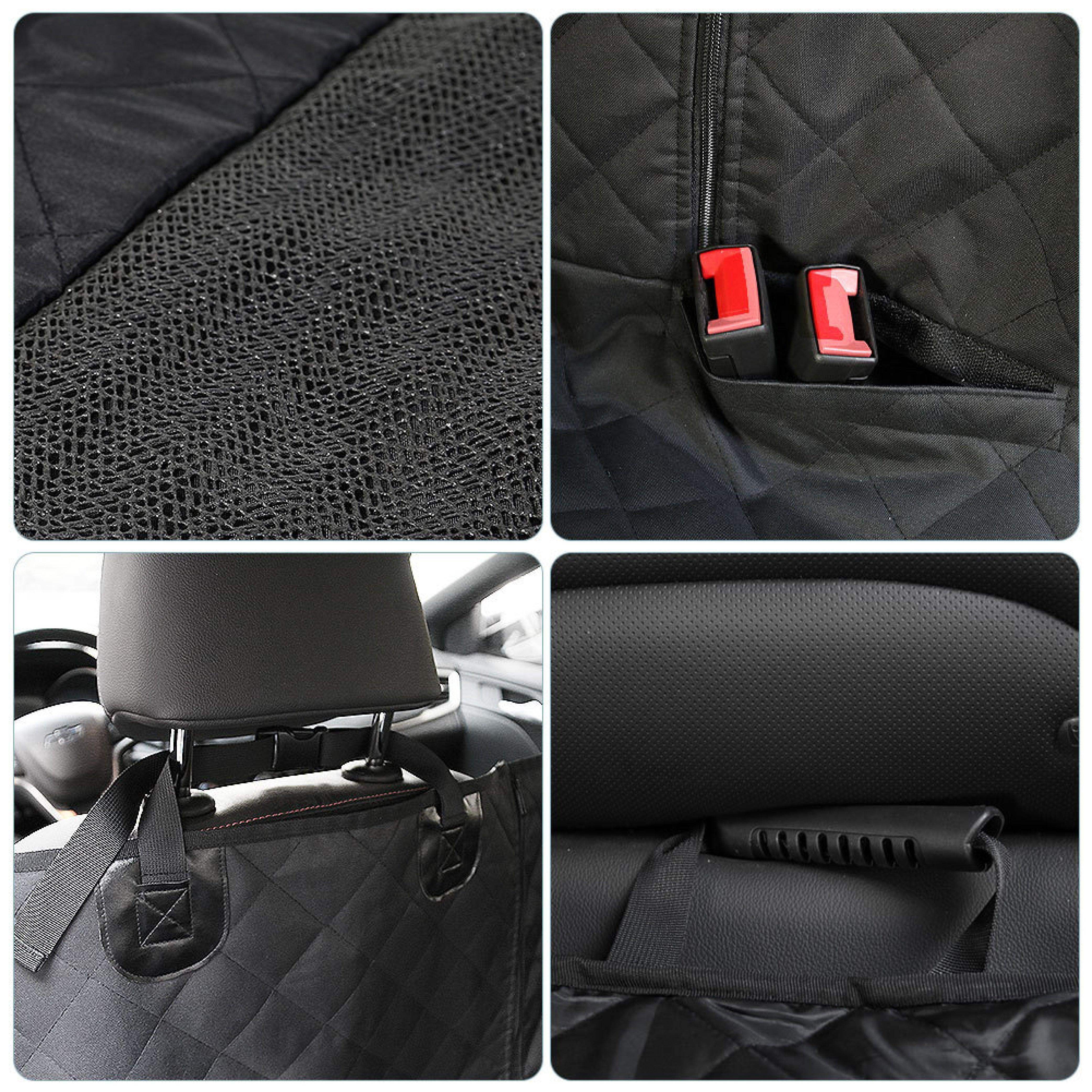 Pet Swift Waterproof Dog Car Seat Cover | Rear Back Seat Protector & Hammock | Pet Car Seat Covers | Brilliant Home Living