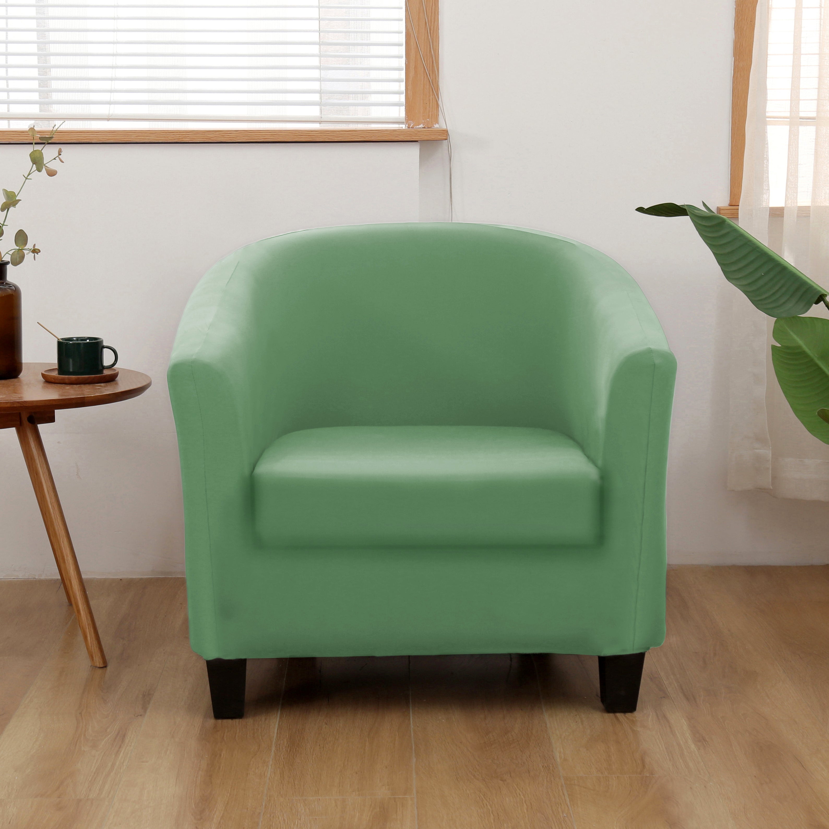 Hyper Cover Tub Chair Cover Plain Colour Emerald