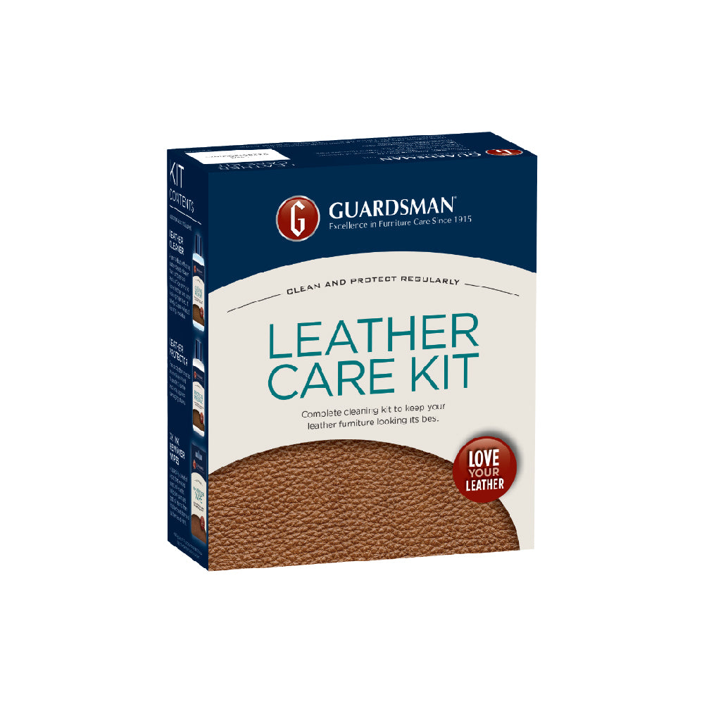 Guardsman Leather Care Kit | 3-in-1 Cleaner, Conditioner & Ink Remover