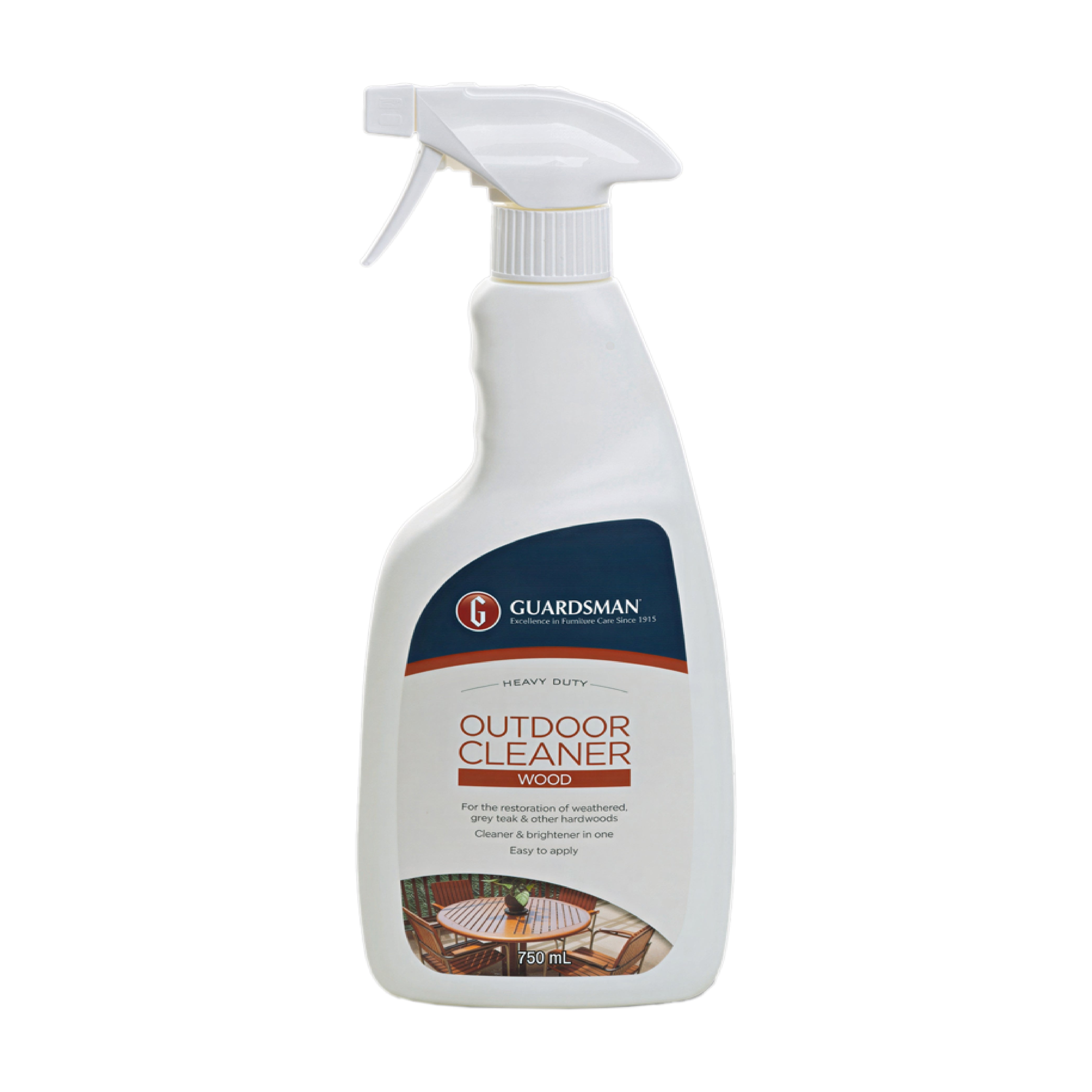 Guardsman Outdoor Timber & Teak Cleaner | Wood Restorer & Brightener 750ml