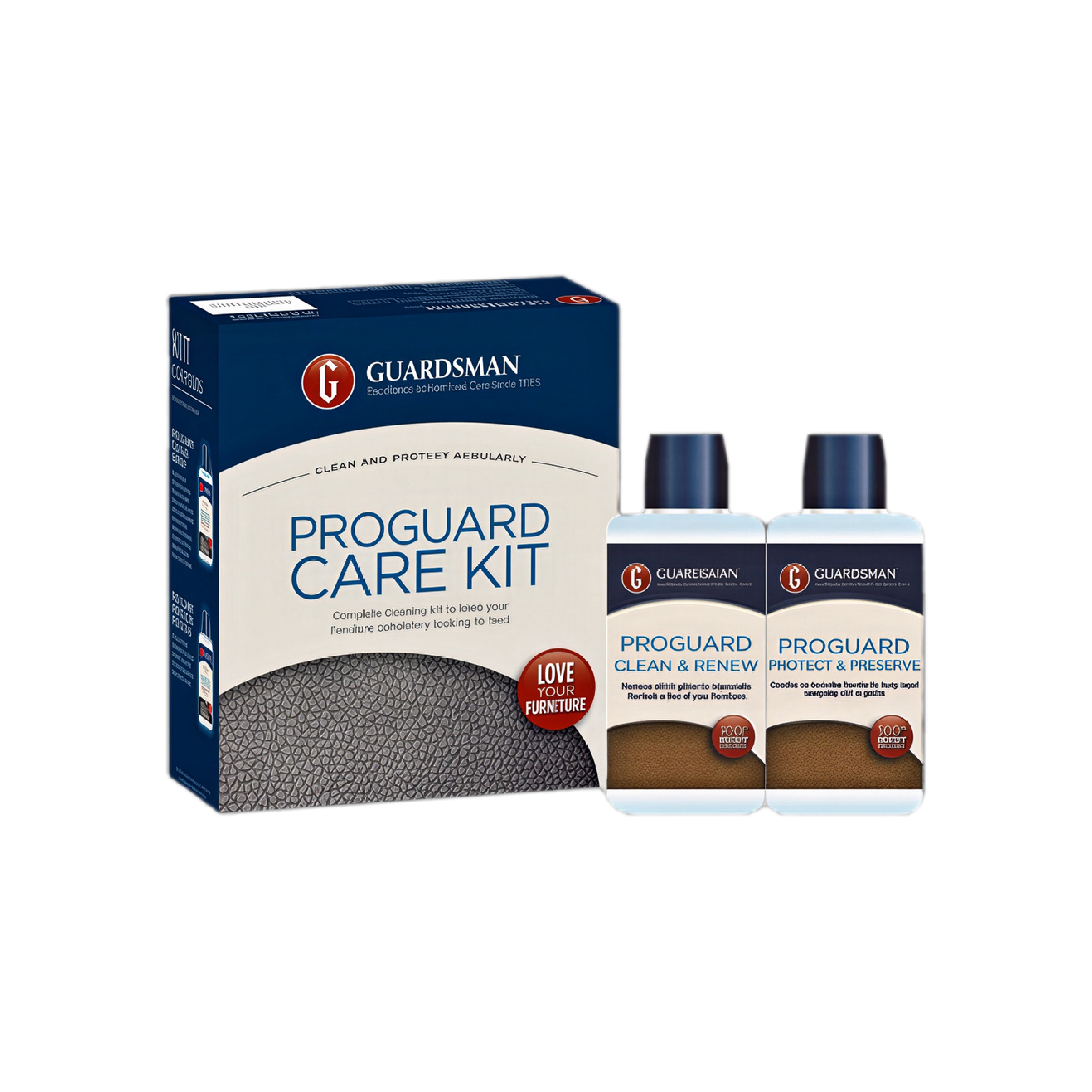 Guardsman ProGuard PU & Synthetic Leather Care Kit | Cleaner & Protector