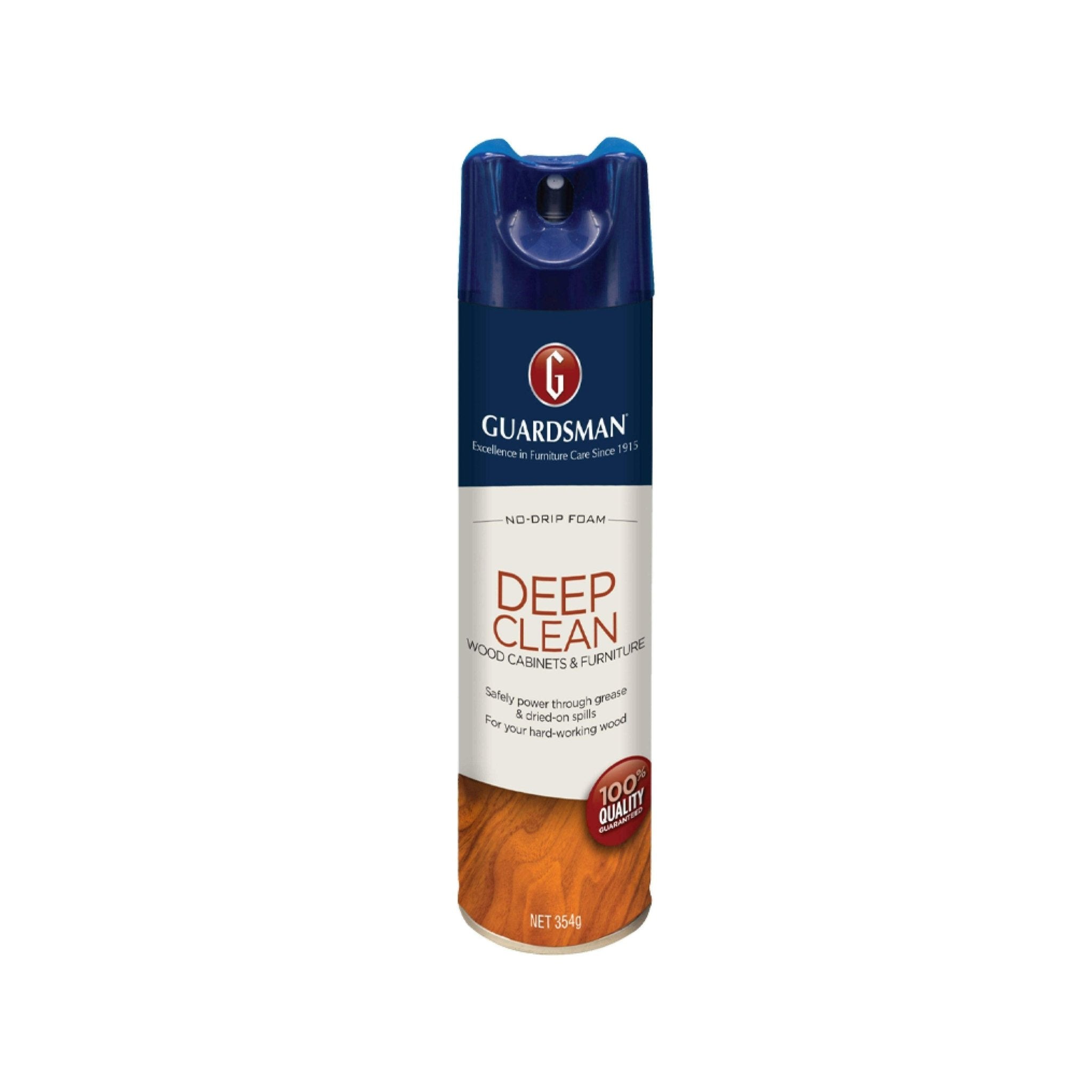 Guardsman Wood Deep Clean | Foaming Timber & Cabinet Degreaser - 