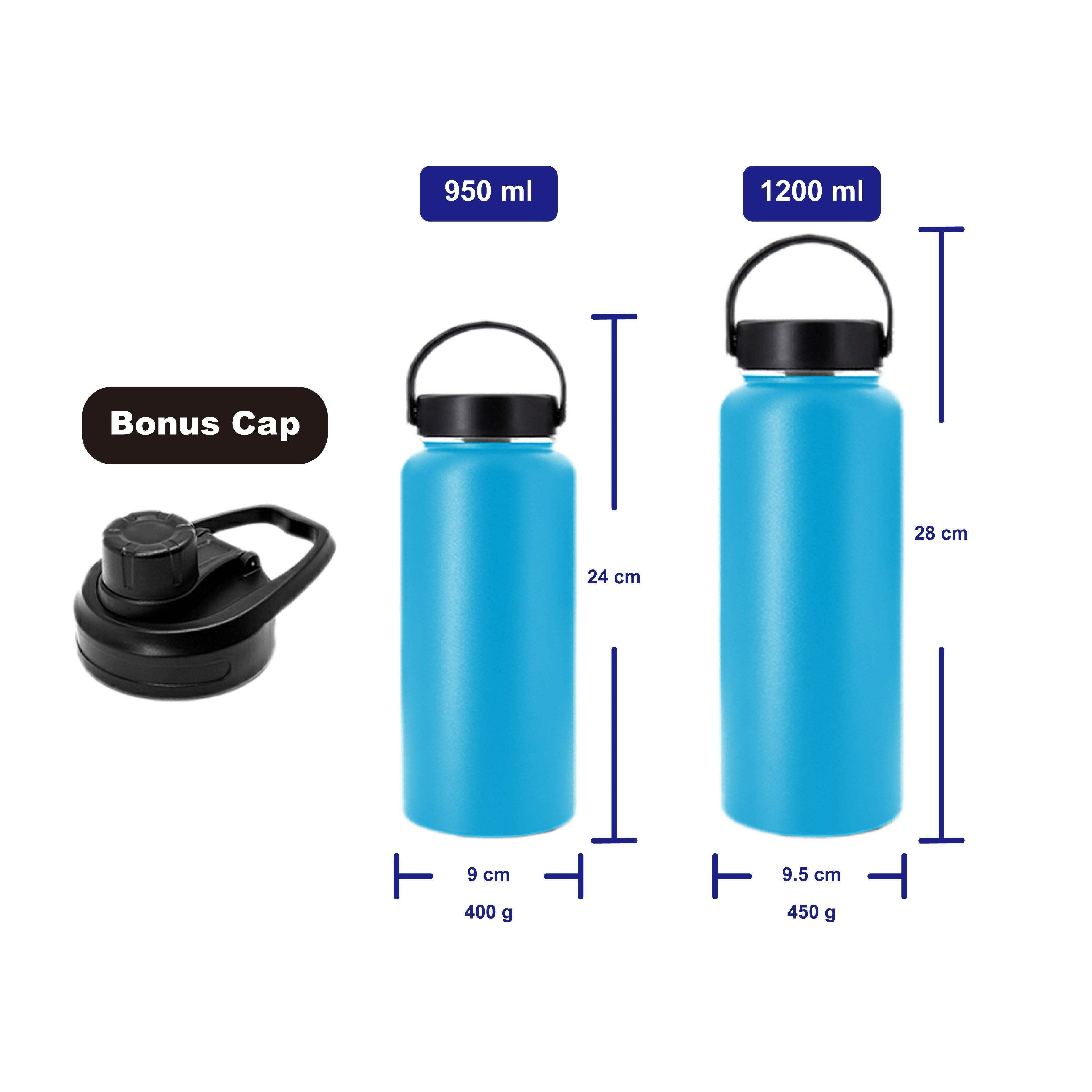 Hydro Mate Insulated Stainless Steel Water Bottle Blue | Stainless Steel Water Bottles | Brilliant Home Living