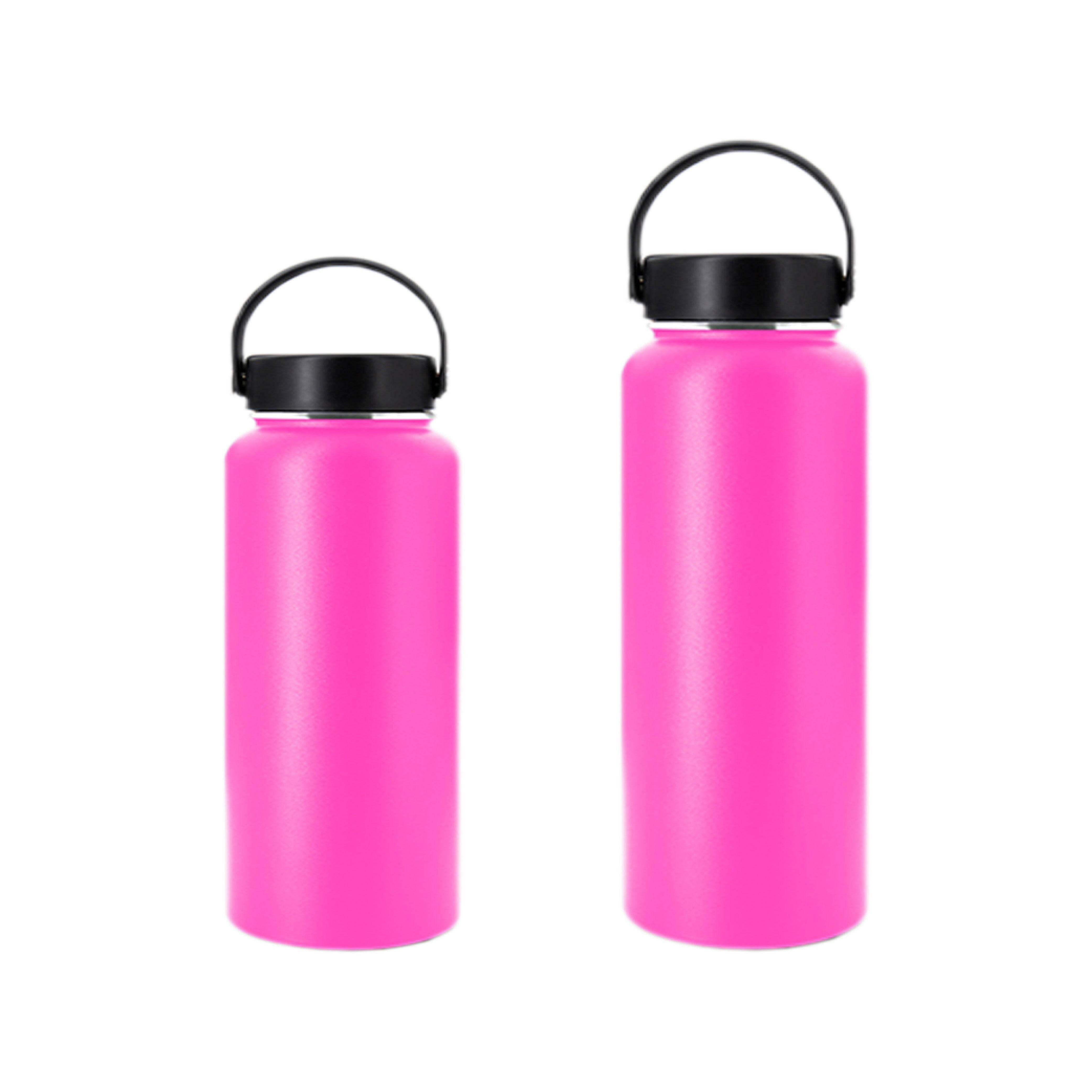 Hydro Mate Insulated Stainless Steel Water Bottle Pink | Stainless Steel Water Bottles | Brilliant Home Living