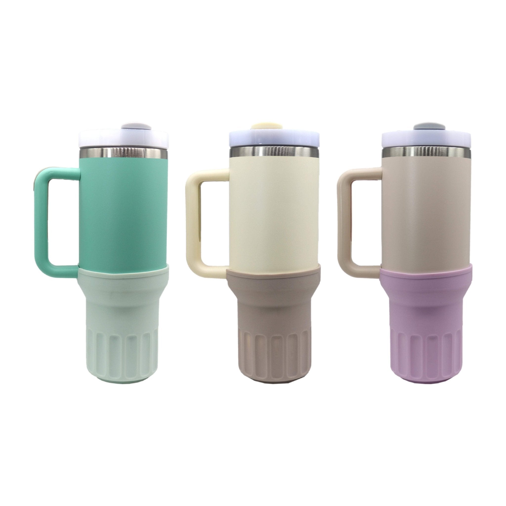 Hydro Mate Silicone Tumbler Boot | Protective Base Cover for Stanley 40oz & 1.2L Flasks - Green -