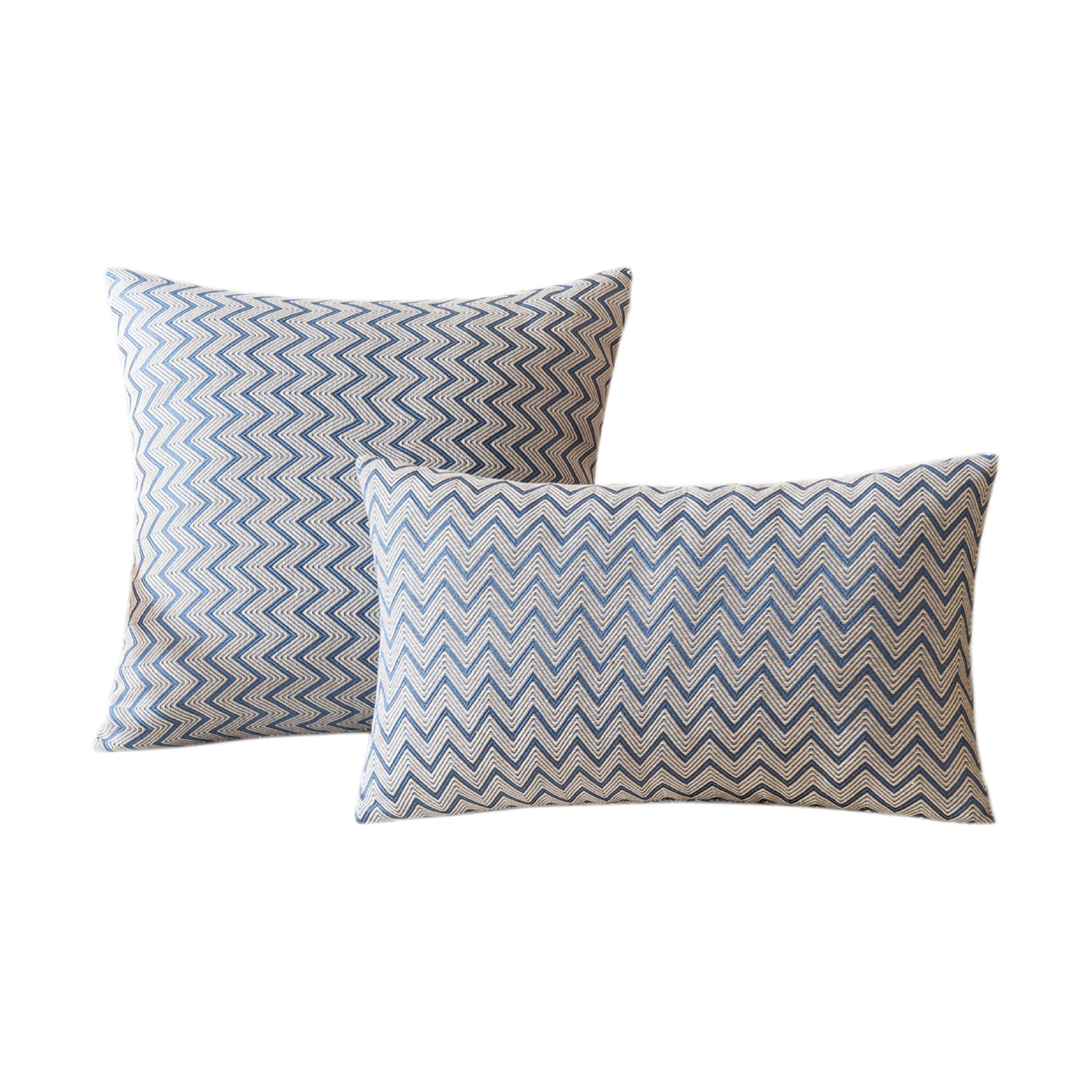 Hyper Cover Dual-Tone Chevron Jacquard Cushion Cover | Cushion Covers | Brilliant Home Living