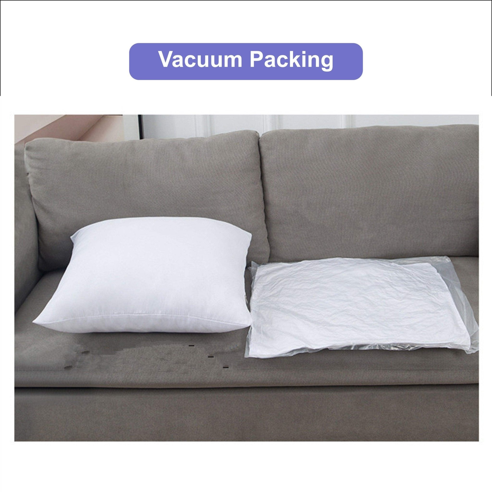 Hyper Cover Goose Feather Cushion Insert | Cotton Inner Pillow Pad - 30x50 cm -