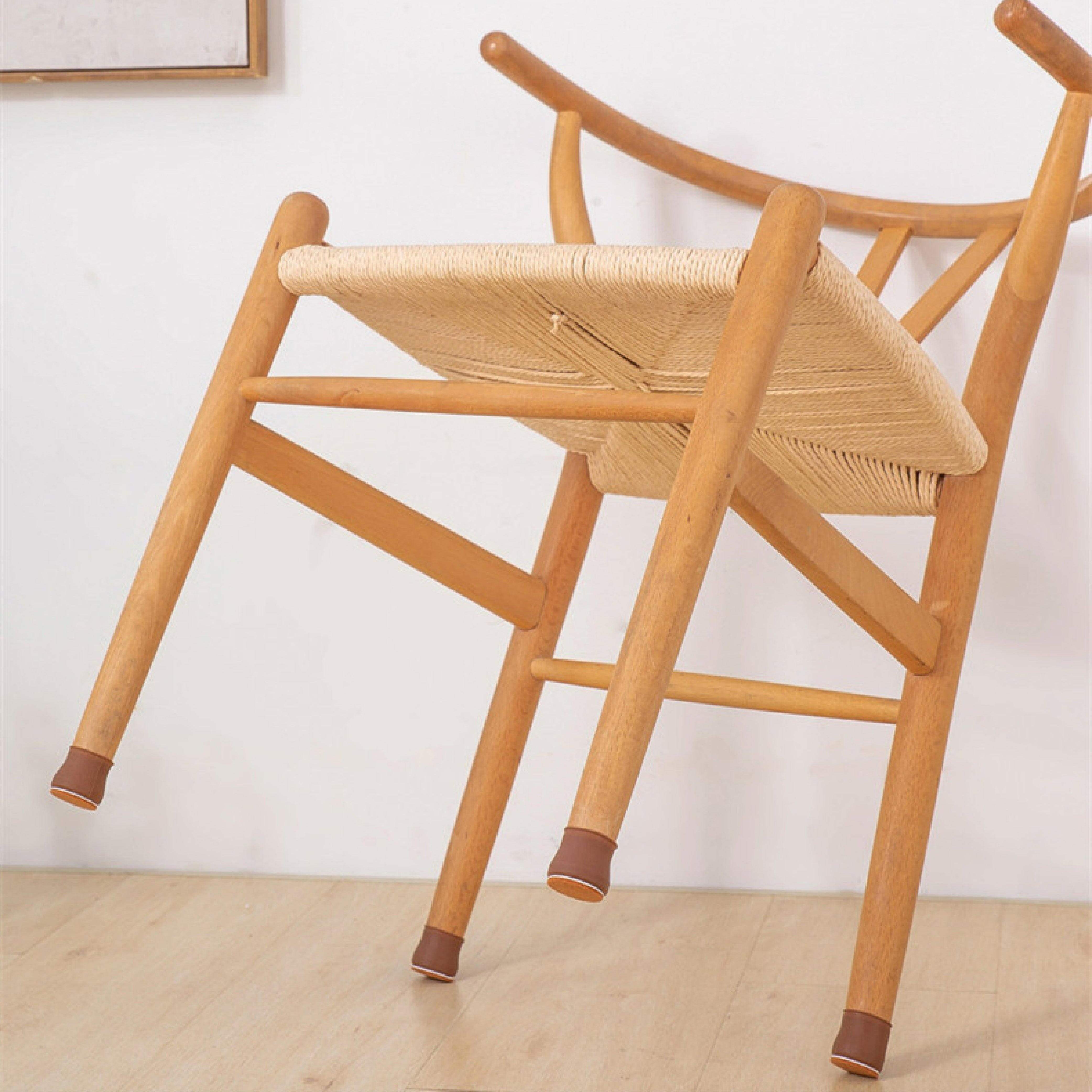 Hyper Cover Silicone Chair Leg Protectors Clear | Felt Floor Caps | Furniture Care | Brilliant Home Living