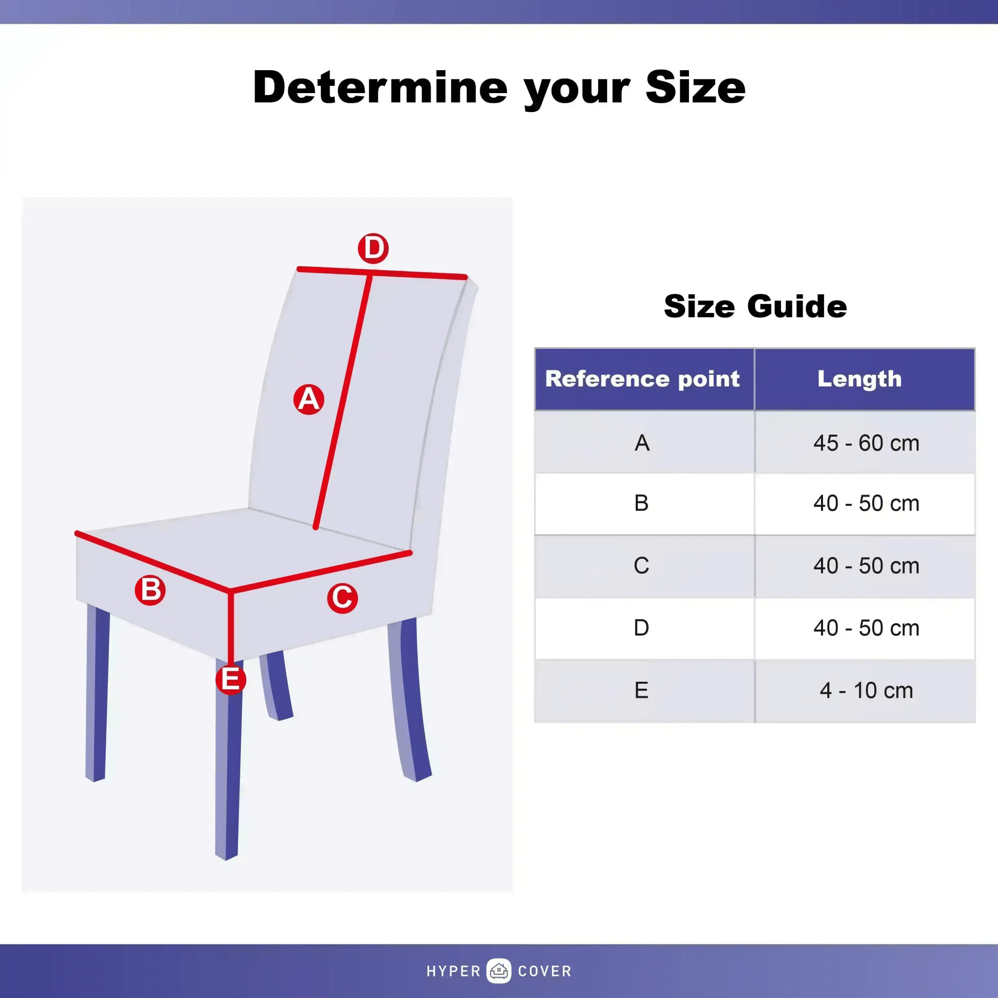 Hyper Cover Stretch Dining Chair Covers Pearl White | Slipcover Protectors - 2 pcs -
