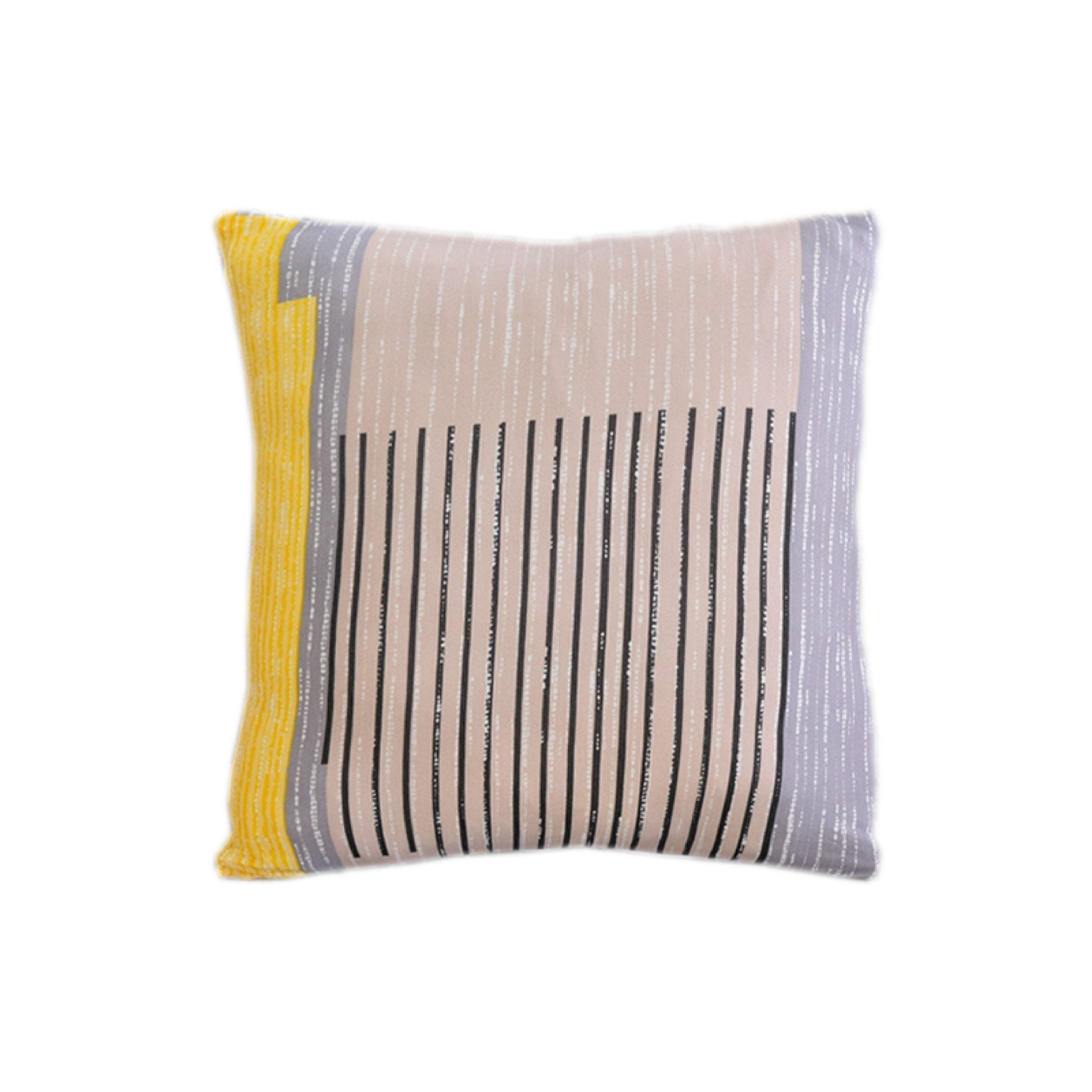 Hyper Cover Stretch Sofa Cover Bright Urban Pattern | Lounge Slipcover - 45x45cm Cushion Case -