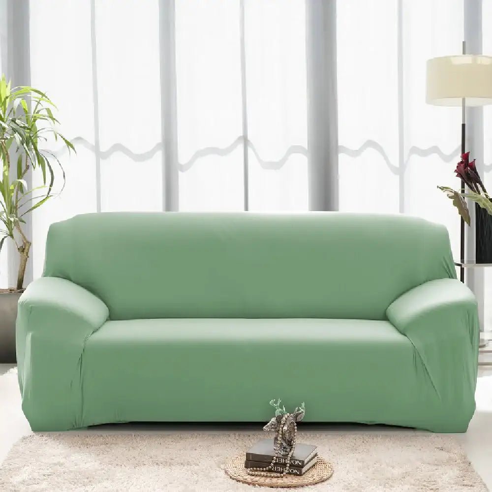 Hyper Cover Stretch Sofa Cover Emerald Green | Lounge Slipcover Protector - 1 Seater -