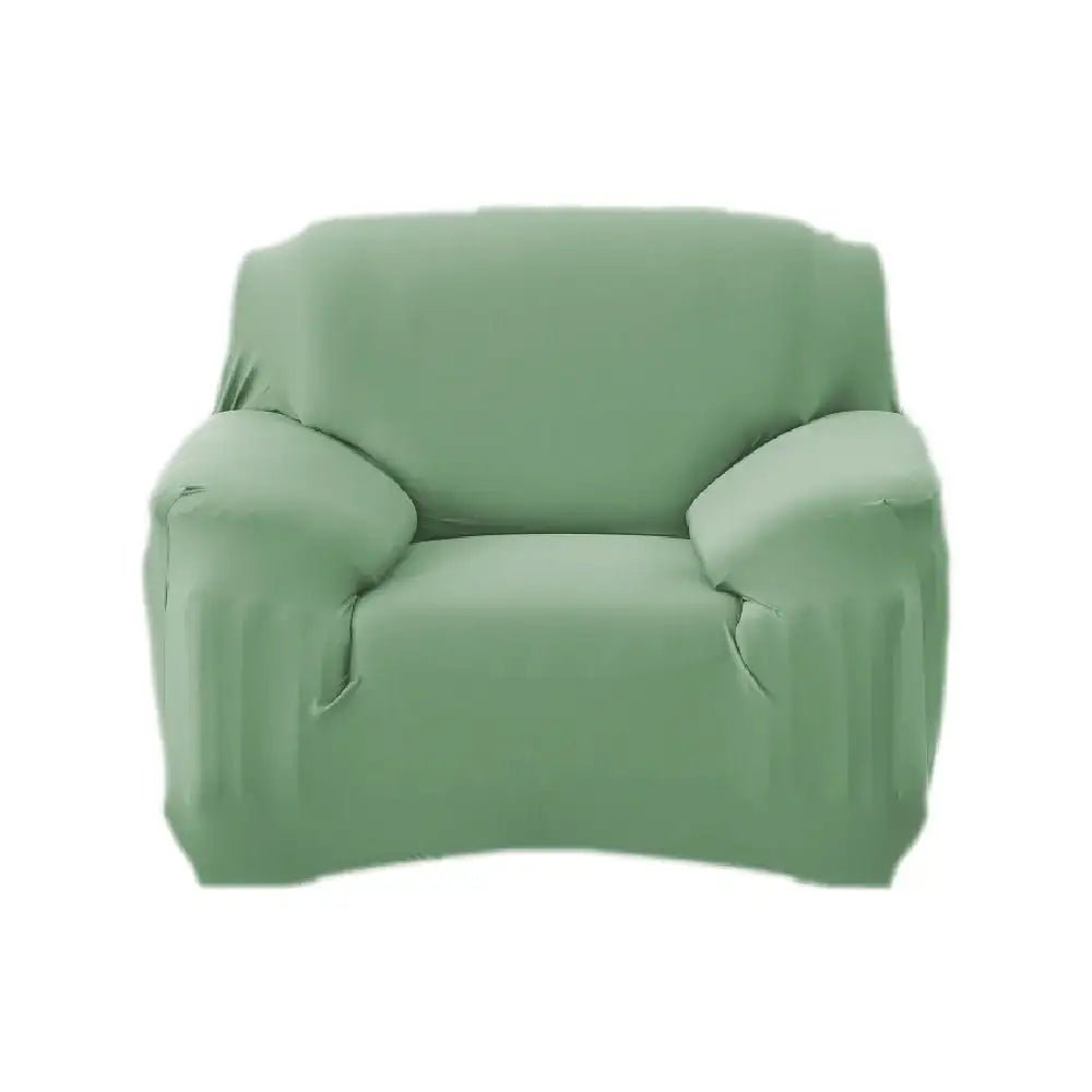 Hyper Cover Stretch Sofa Cover Emerald Green | Lounge Slipcover Protector - 1 Seater -