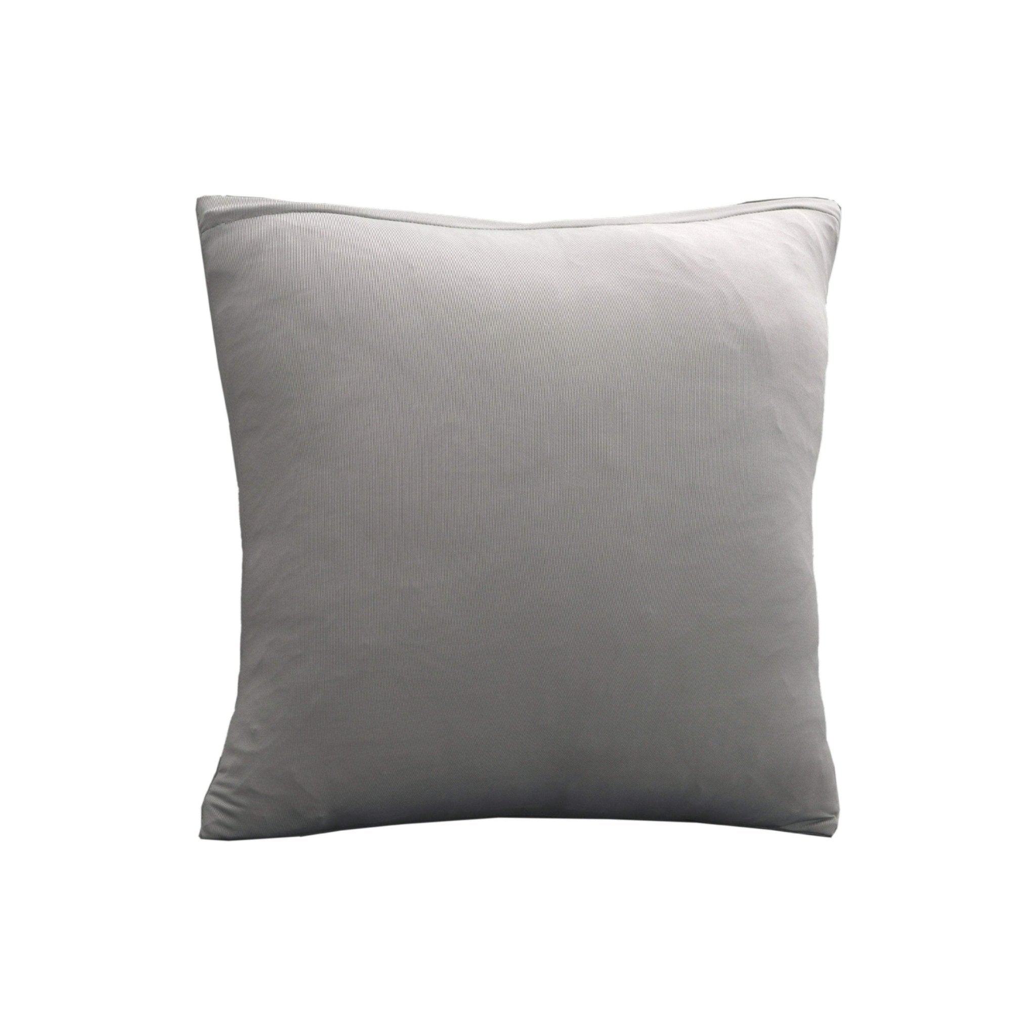 Hyper Cover Stretch Sofa Cover Grey | Lounge Slipcover Protector - 45x45cm Cushion Case -