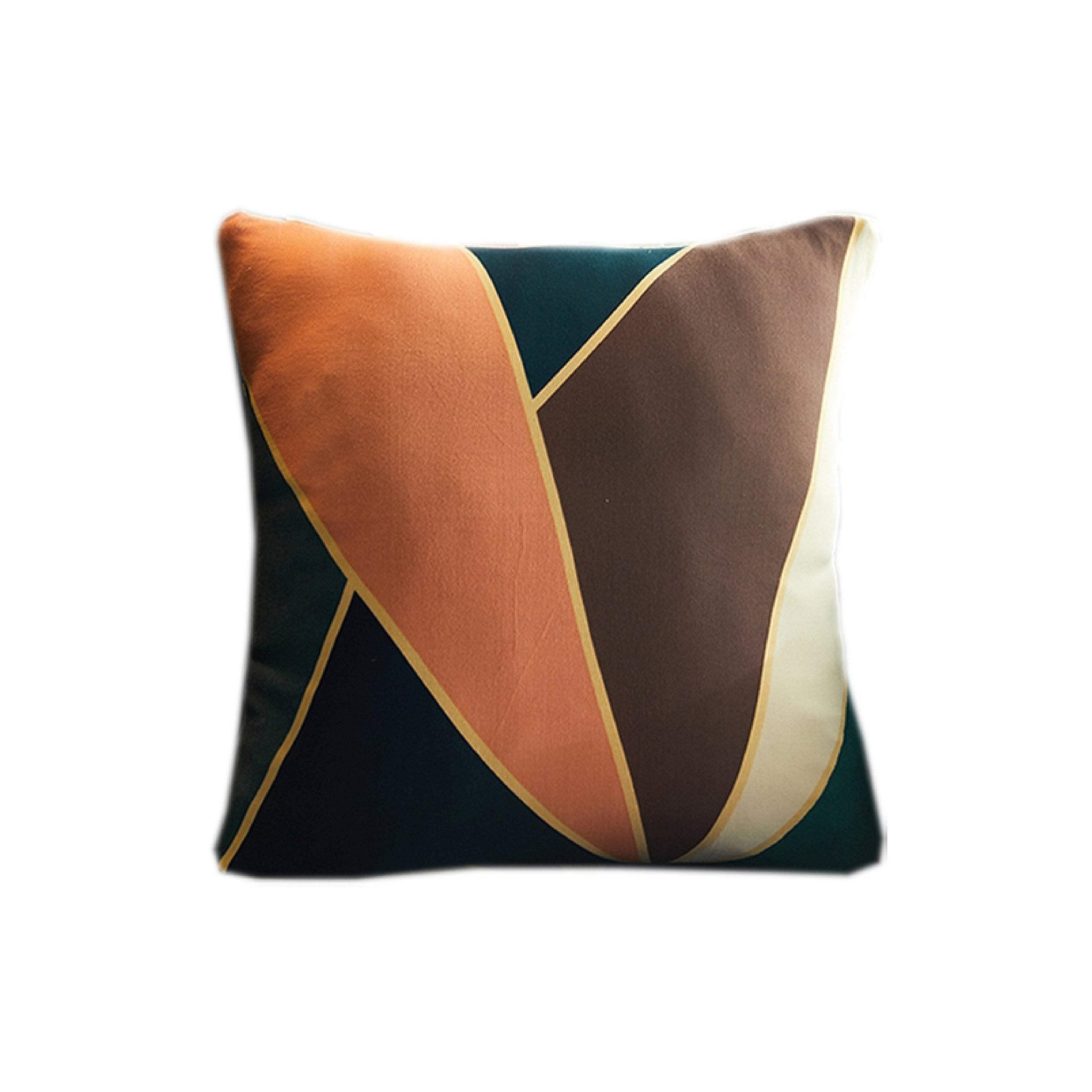 Hyper Cover Stretch Sofa Cover Nostalgic Cube Pattern | Slipcover - 45x45cm Cushion Case -