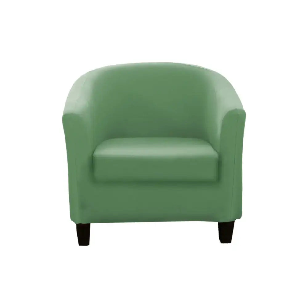 Hyper Cover Tub Chair Cover Emerald Green | 2-Piece Stretch Slipcover | Chair Covers | Brilliant Home Living