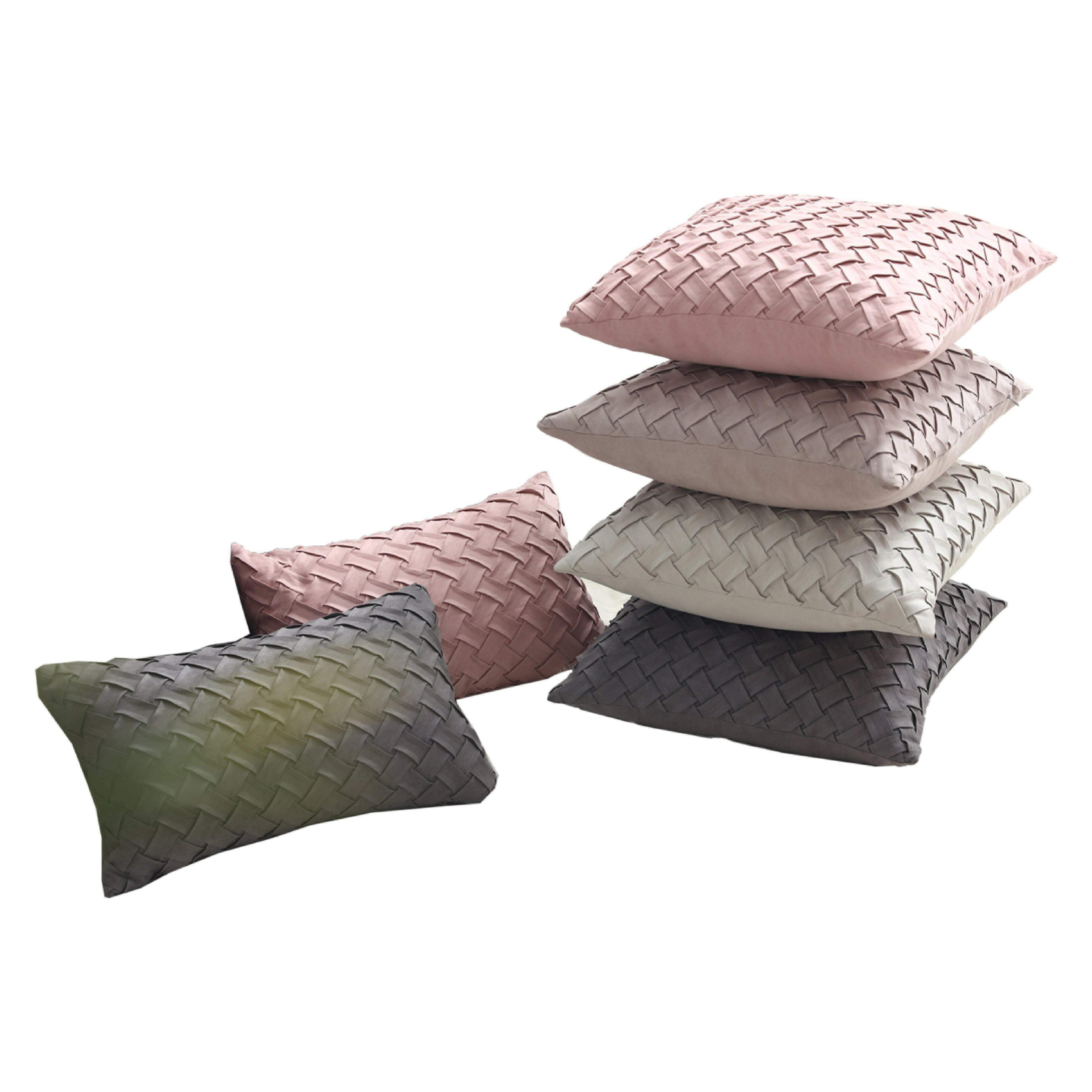 Hyper Cover Venice Intrecciato Suede Cushion Cover | Woven Throw Pillow Case | Cushion Covers | Brilliant Home Living