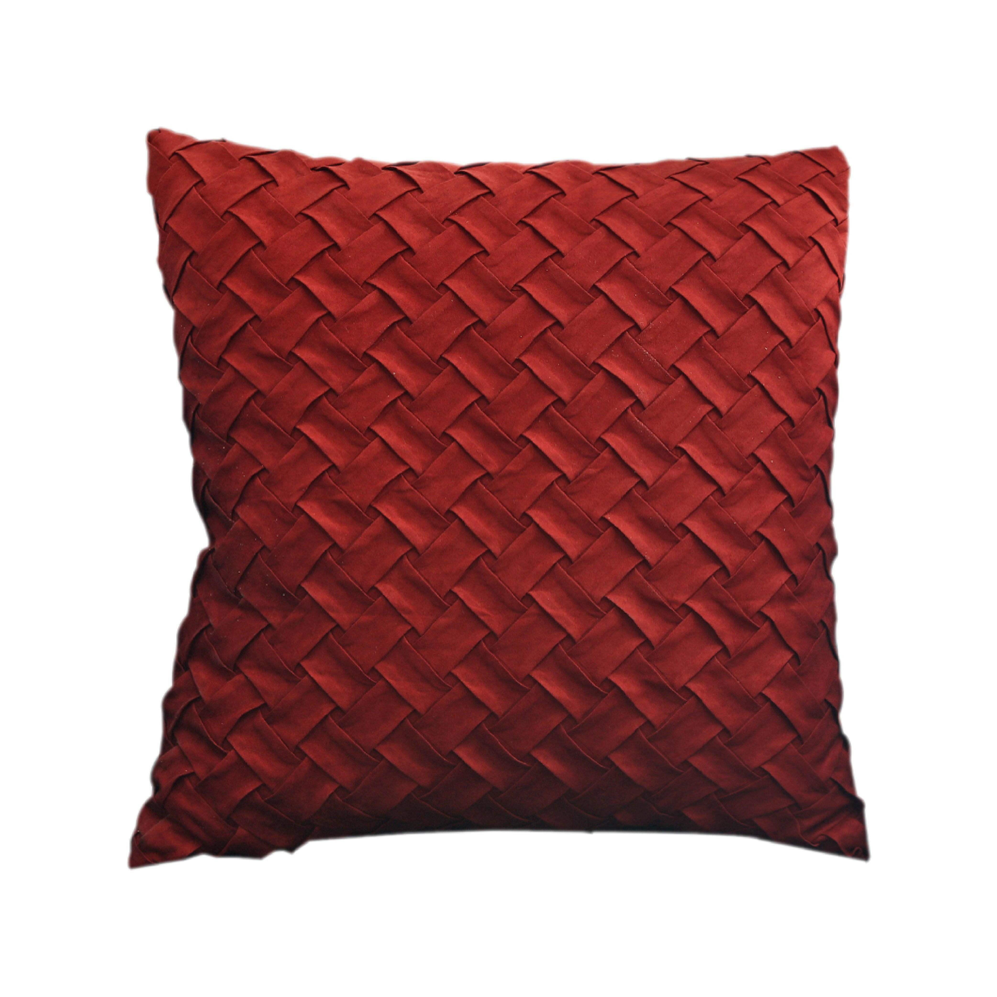 Hyper Cover Venice Intrecciato Suede Cushion Cover | Woven Throw Pillow Case | Cushion Covers | Brilliant Home Living