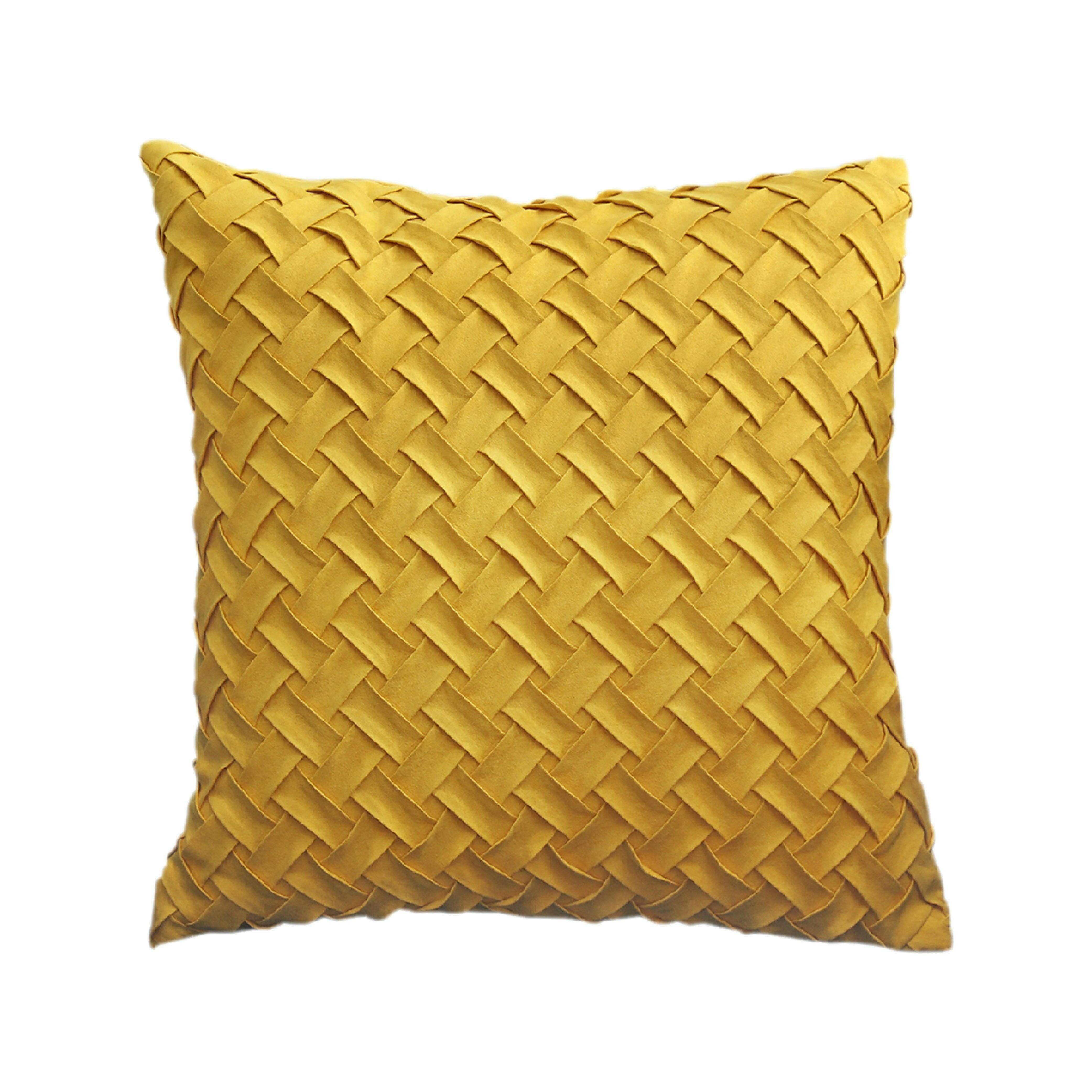 Hyper Cover Venice Intrecciato Suede Cushion Cover | Woven Throw Pillow Case | Cushion Covers | Brilliant Home Living