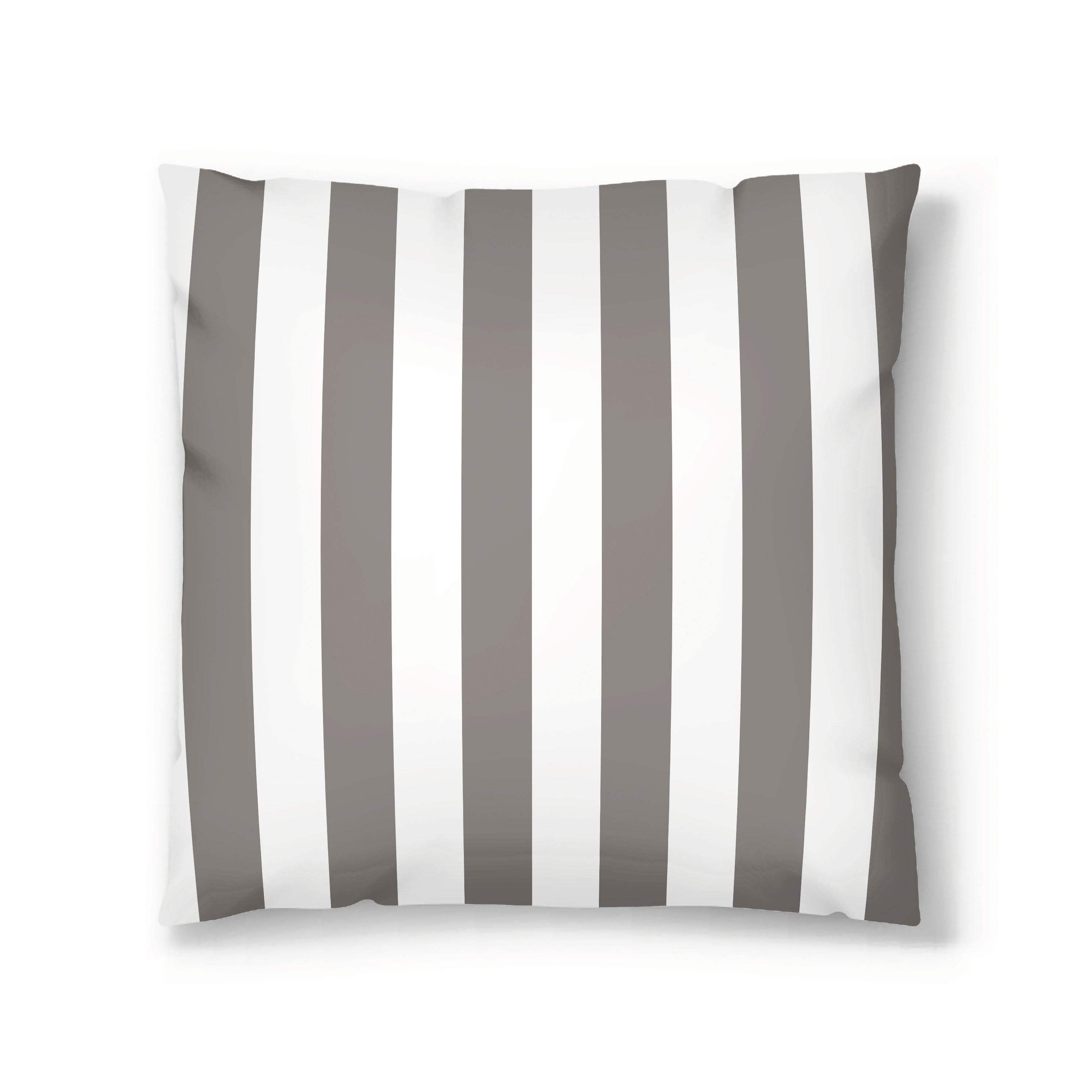 Hyper Cover Vertical Stripe Outdoor Cushion Covers | Water Resistant Throw Pillows | Cushion Covers | Brilliant Home Living