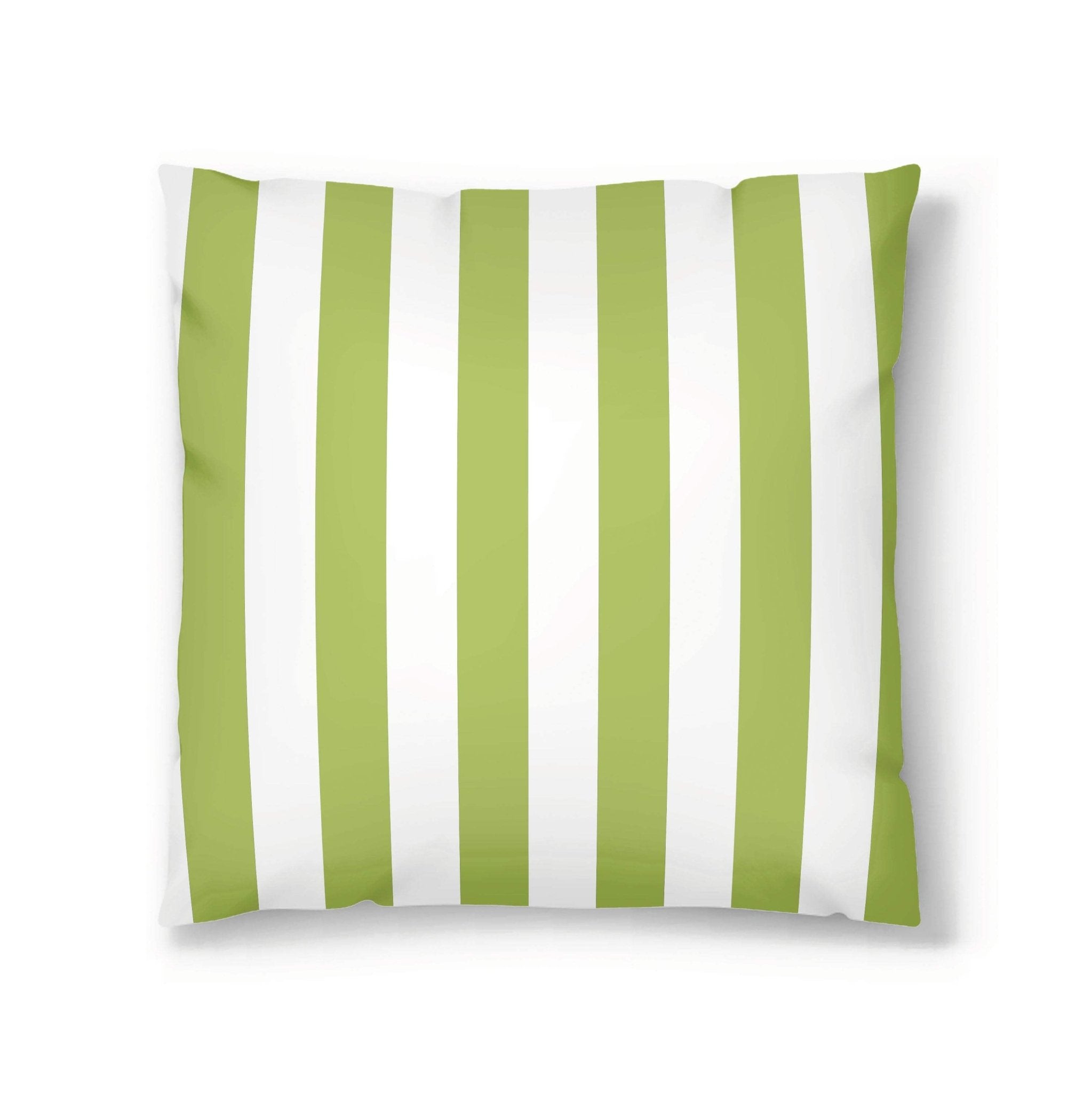 Hyper Cover Vertical Stripe Outdoor Cushion Covers | Water Resistant Throw Pillows - Palm - 30x50 cm