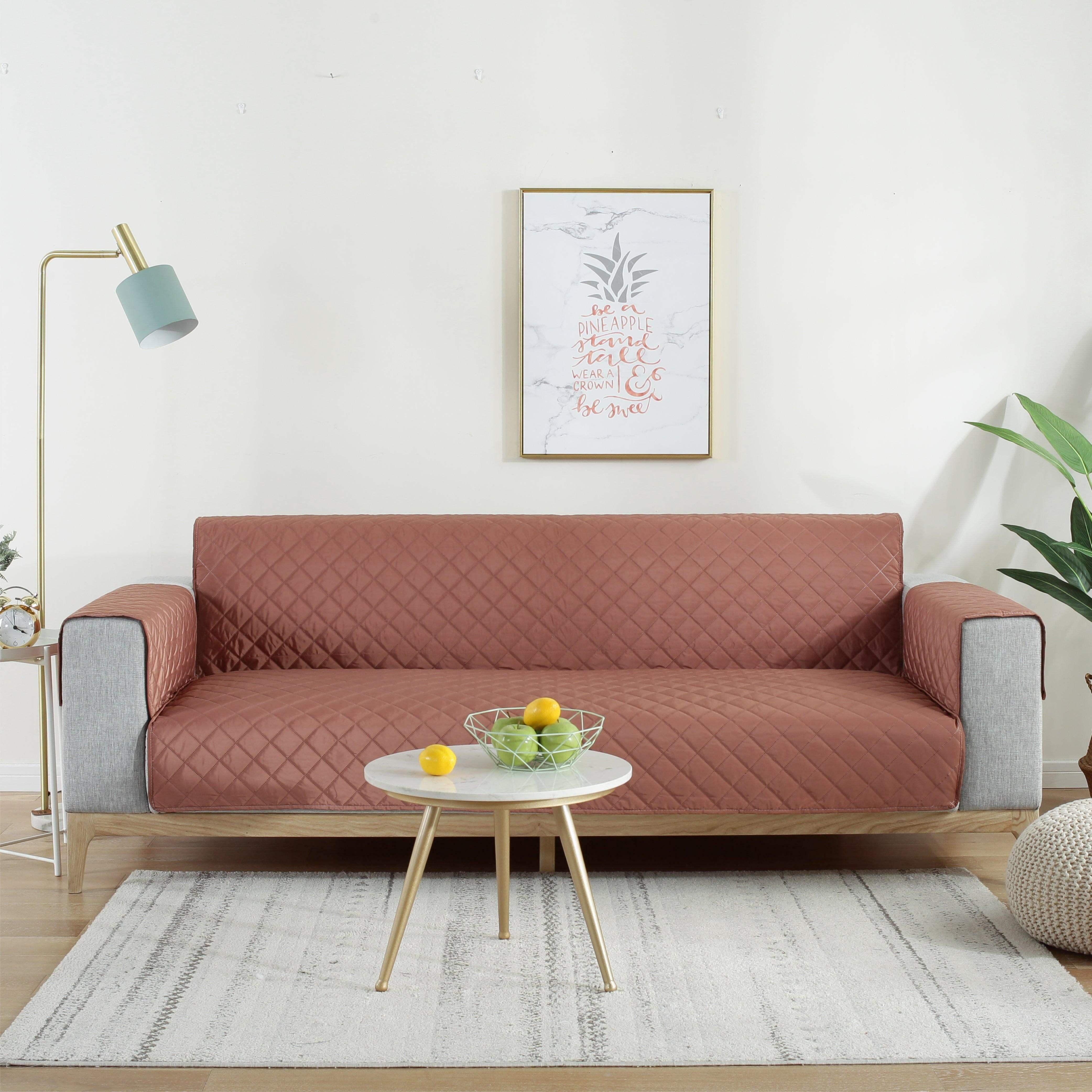 Hyper Cover Waterproof Pet Sofa Cover Maroon | Quilted Lounge Protector | Sofa Covers | Brilliant Home Living