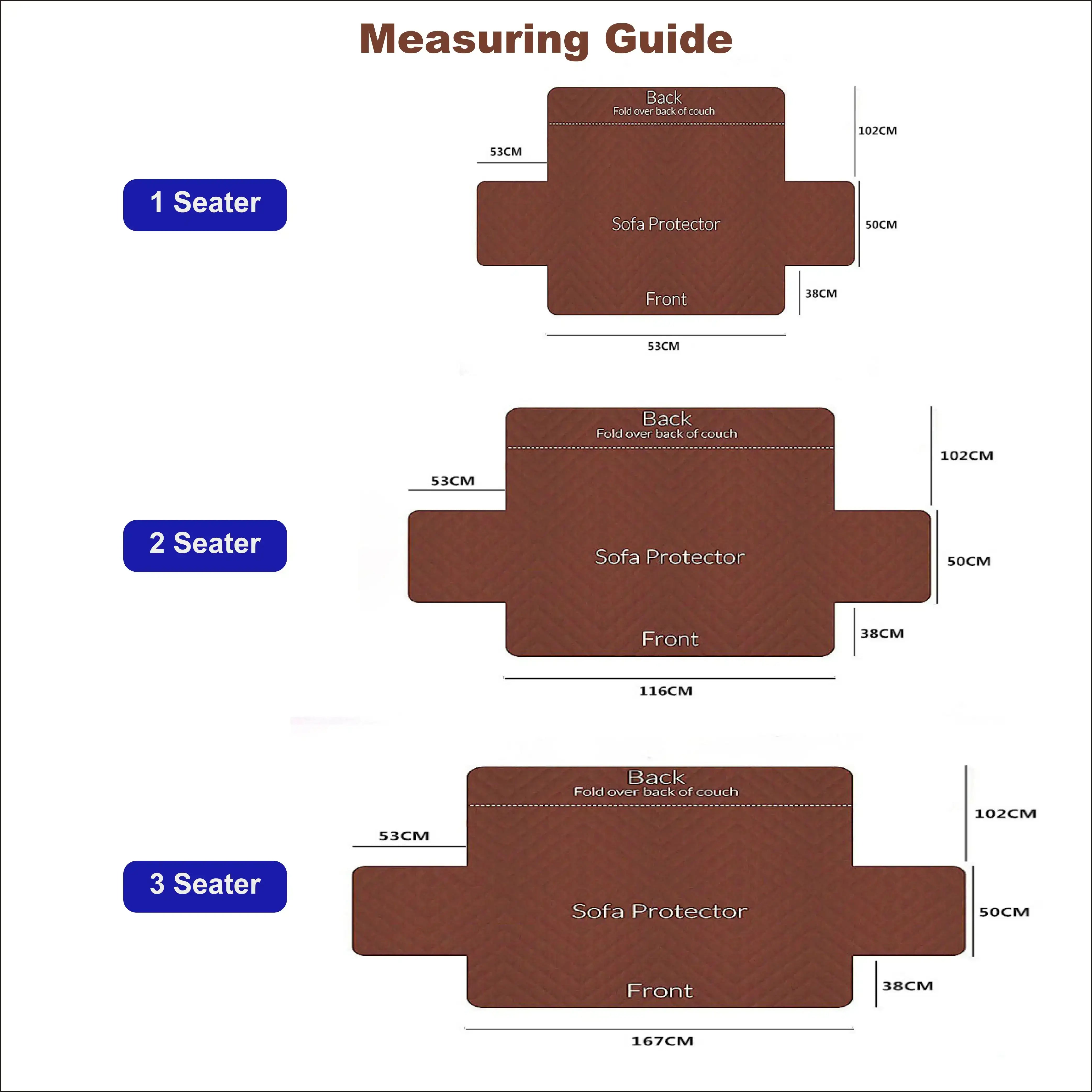 Hyper Cover Waterproof Pet Sofa Cover Maroon | Quilted Lounge Protector | Sofa Covers | Brilliant Home Living