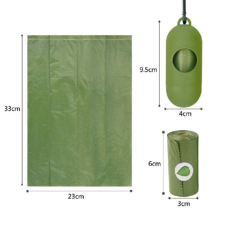 Pet Swift Biodegradable Dog Poop Bags | 14 Rolls (210 Bags) + Dispenser - 