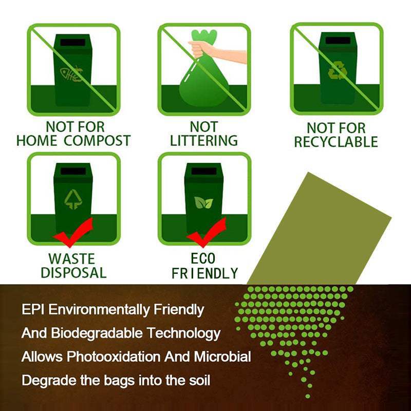 Pet Swift Biodegradable Dog Poop Bags | 24 Rolls (360 Bags) Bulk Pack - 